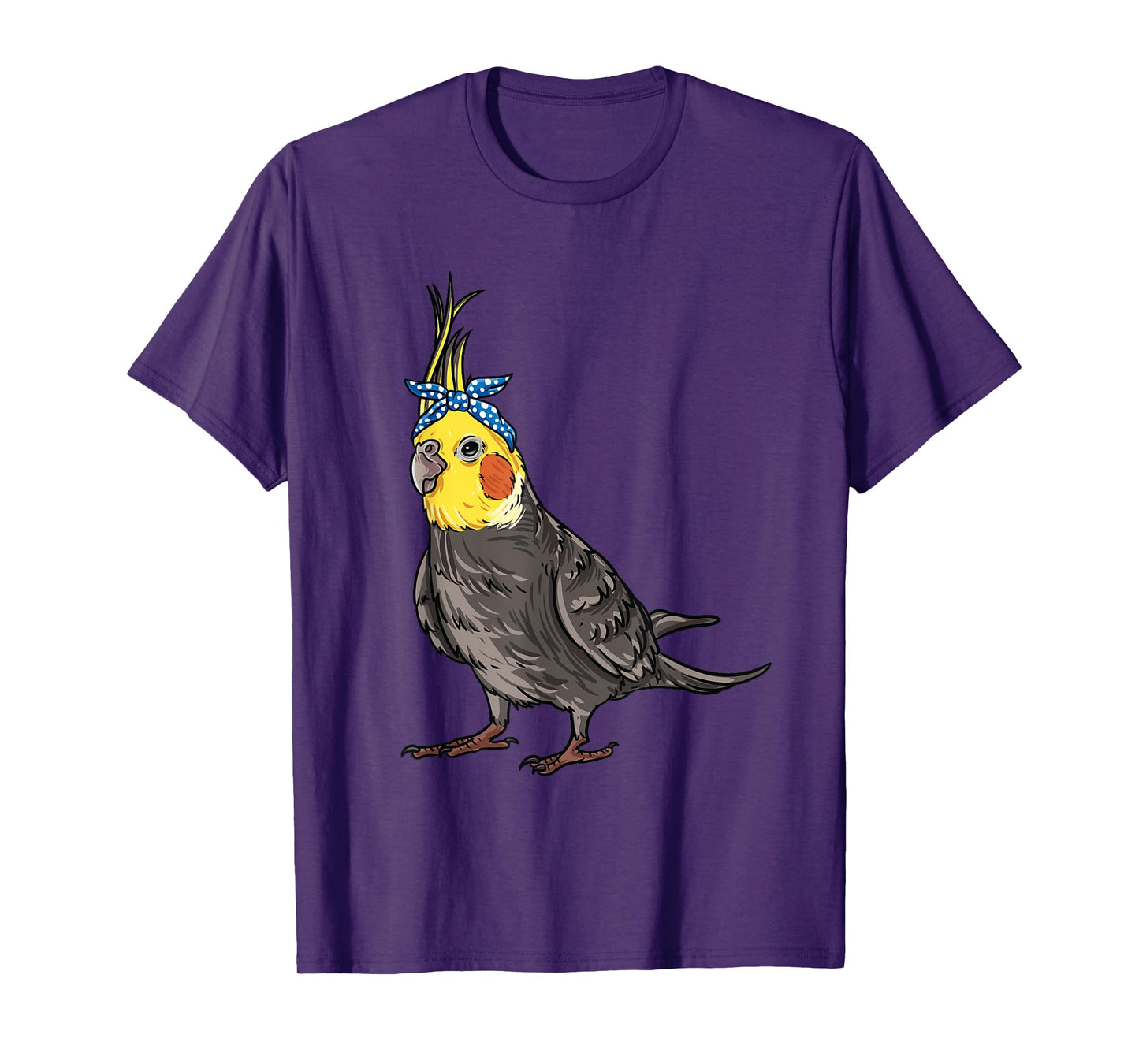 Cockatiel Gift For Bird Lovers- Adorable Headband Cockatiel T-Shirt