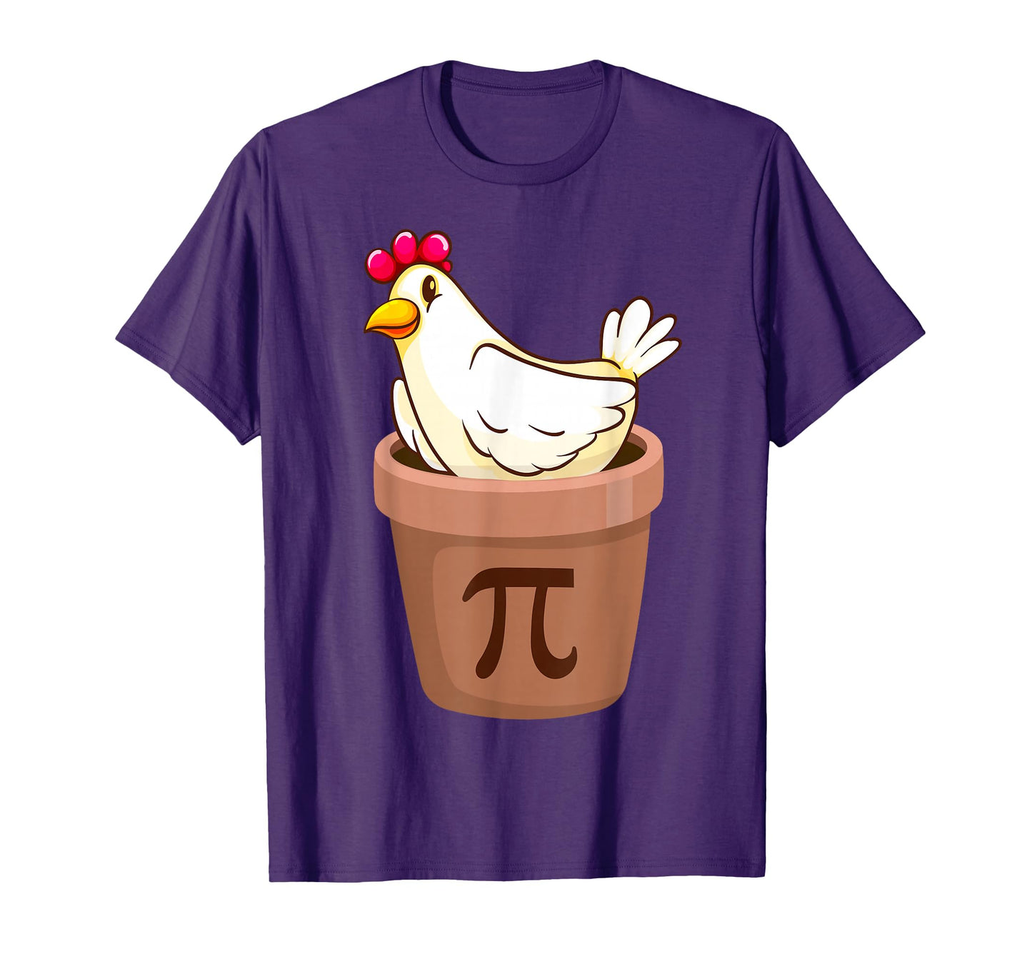 Happy Pi Day Shirt Gifts for Math Lovers Co. Pi Day - Chicken Pie Pot March 14th Chicken Lover 3.14 Pi T-Shirt