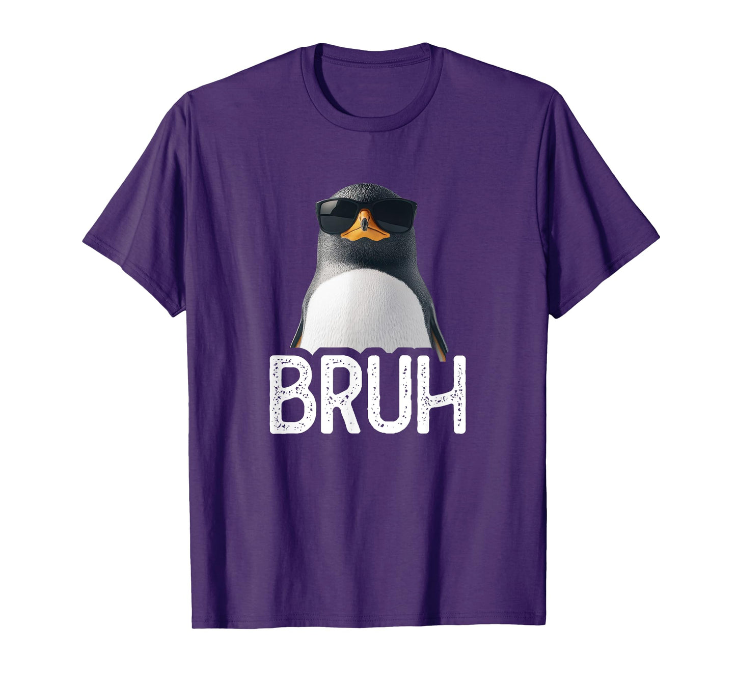 Bruh Penguin | Funny Penguin Lover | Meme Lover T-Shirt