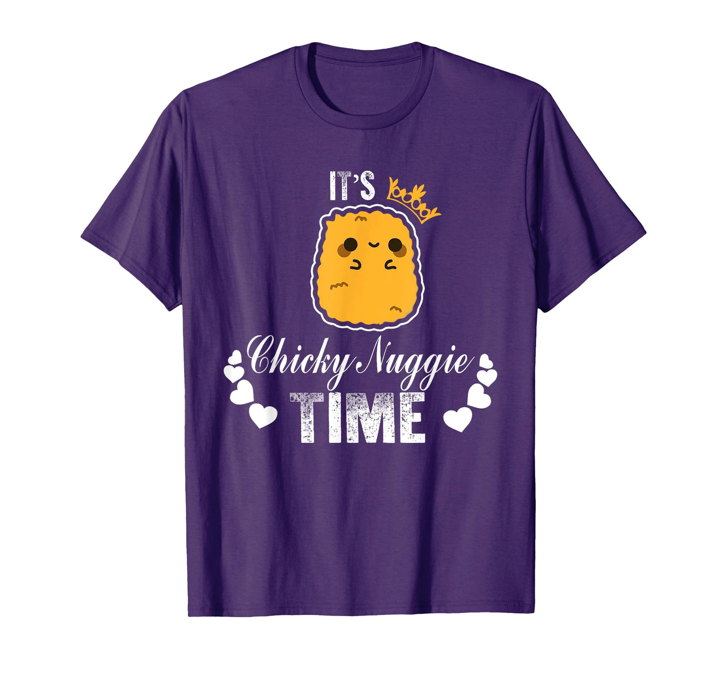 It's Chicky Nuggie Time Chicken Nuggets Joke Pun Meme Foodie T-Shirt
