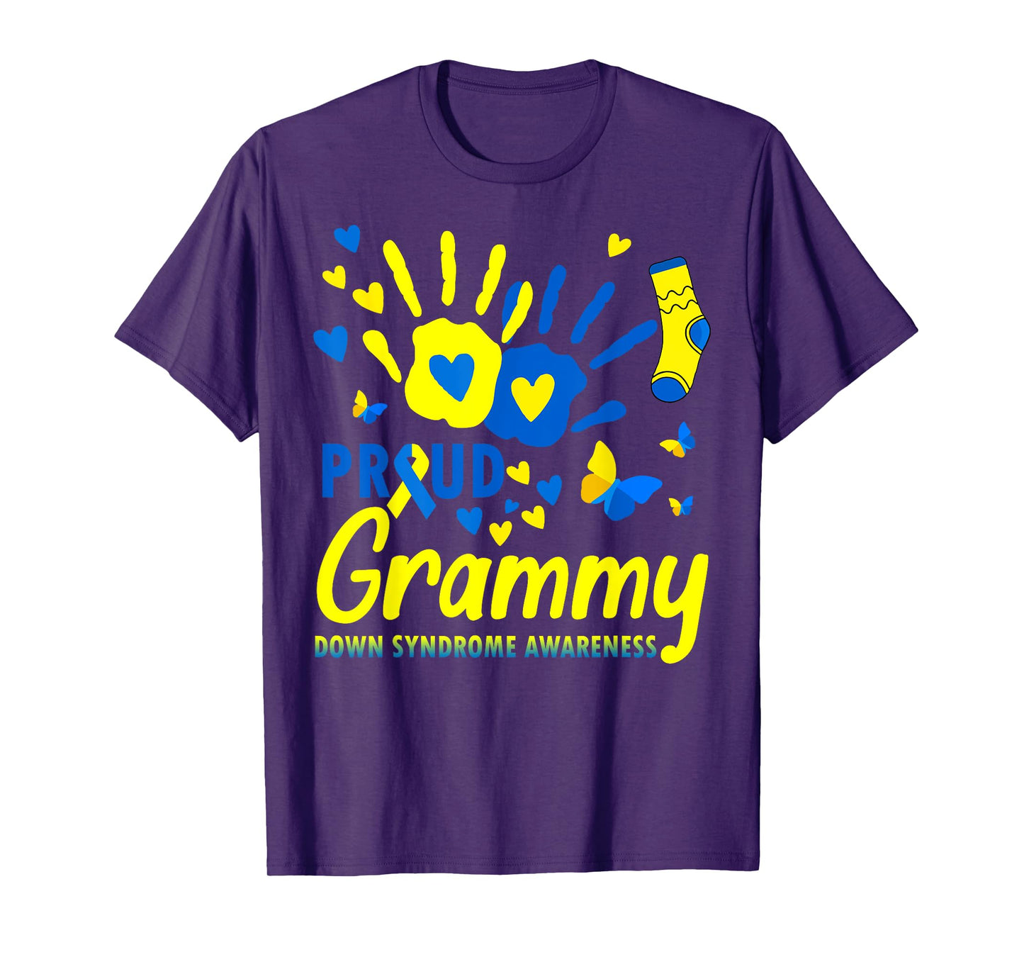 Proud Grammy World Down Syndrome Awareness Day Matching T-Shirt