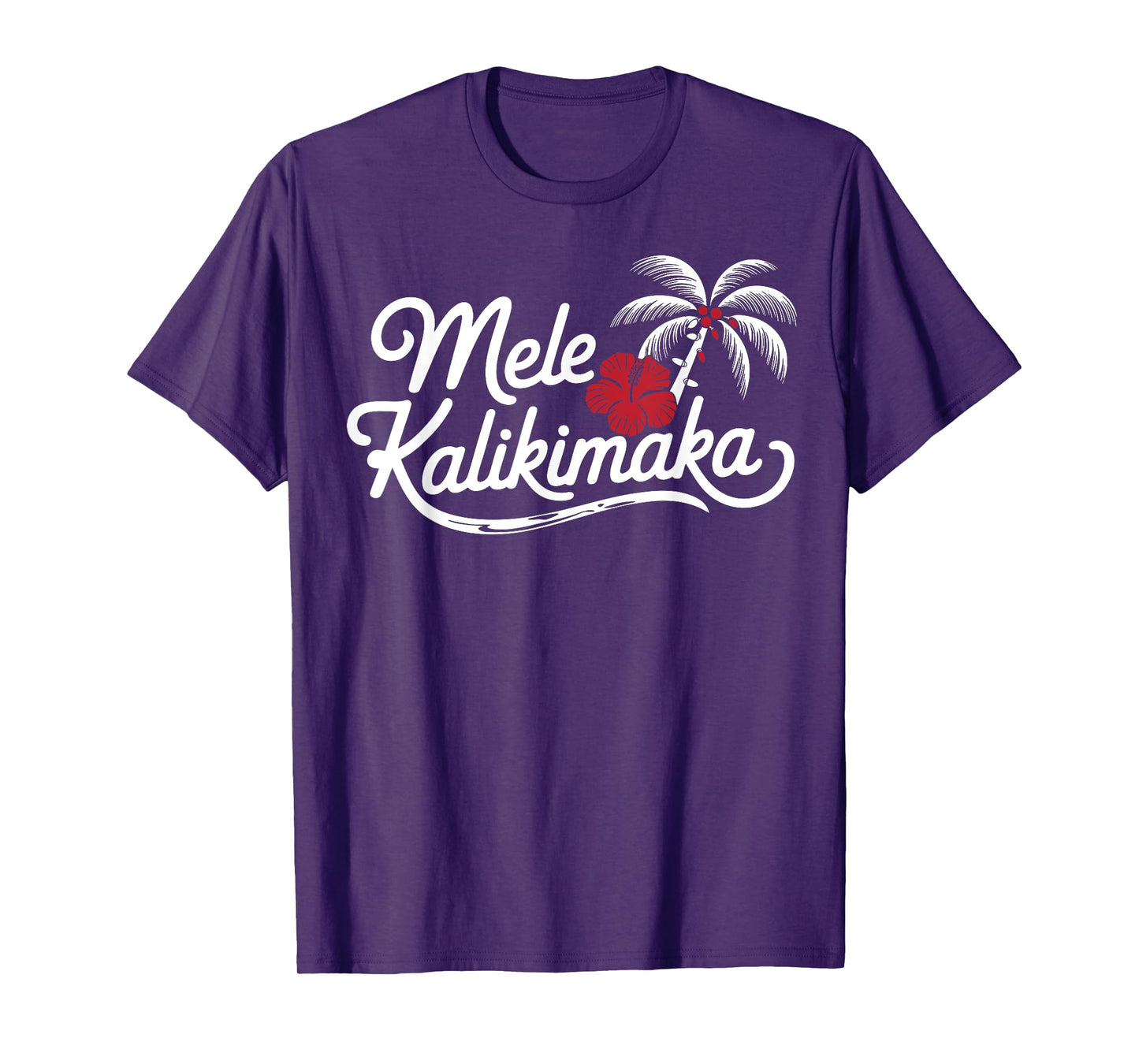 Mele Kalikimaka Tropical Christmas Hawaiian Xmas T-Shirt
