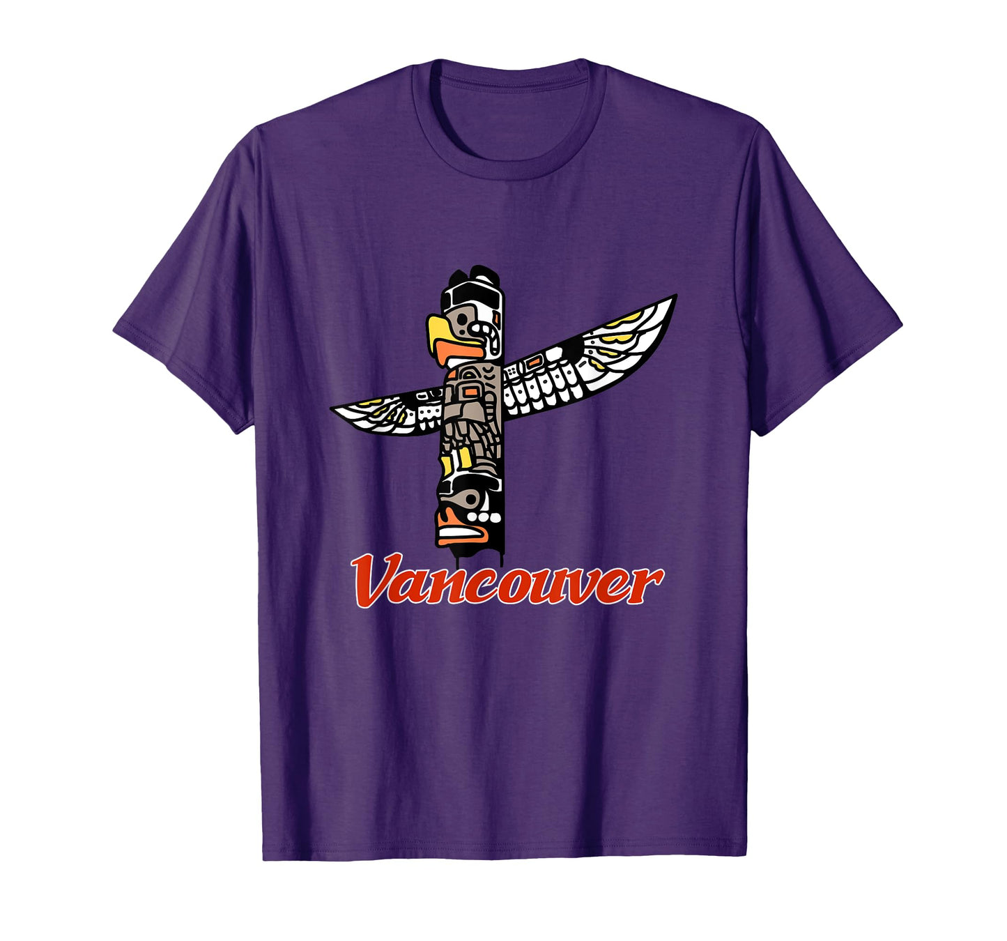 British Columbia Totem Pole Vancouver Canada Stanley Park T-Shirt