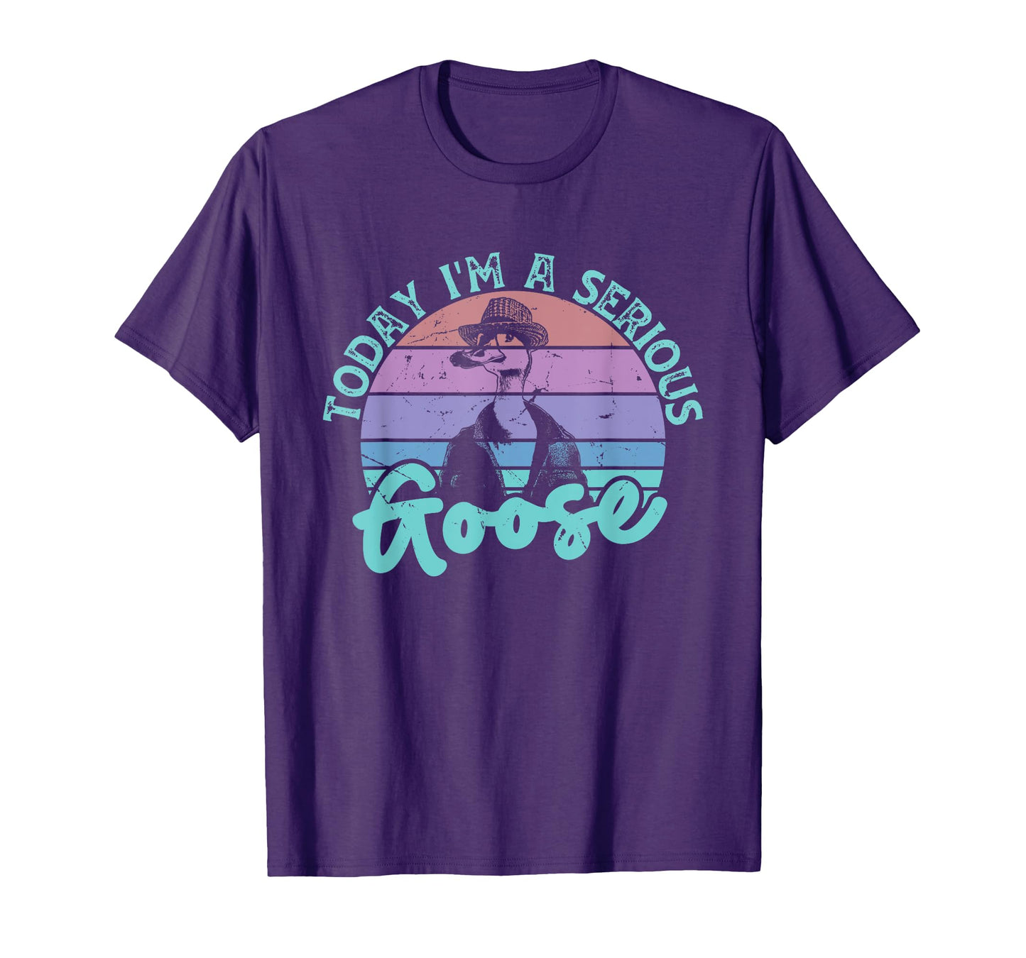 Today I'm a Serious Goose Funny Bird Quote Men Women Kids T-Shirt