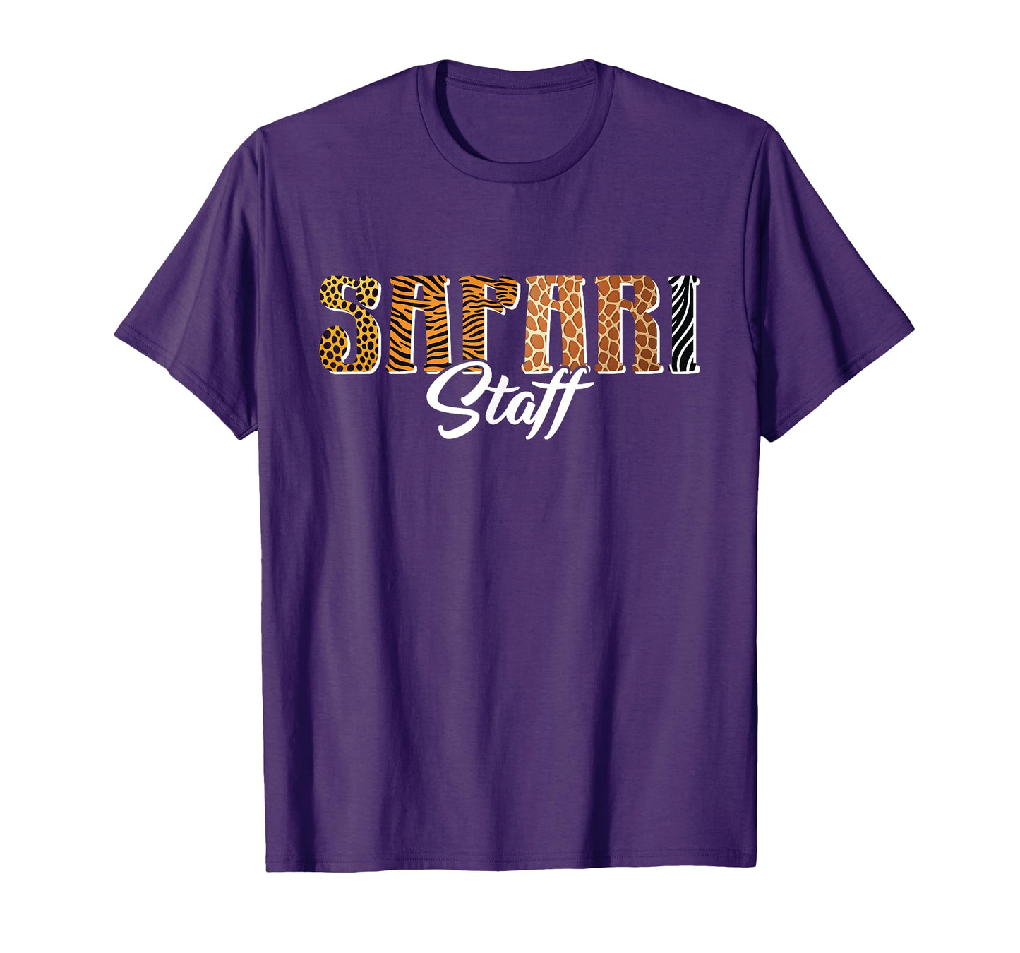 Safari Staff Wild Zoo Jungle Animal Birthday Matching Family T-Shirt