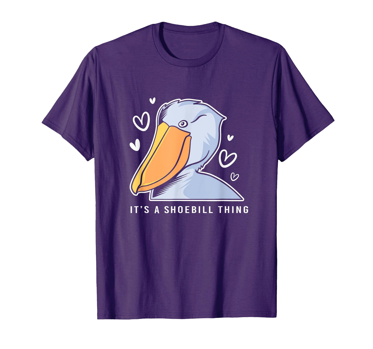 Heart Bird It's A Shoebill Thing Shoebill Stork T-Shirt