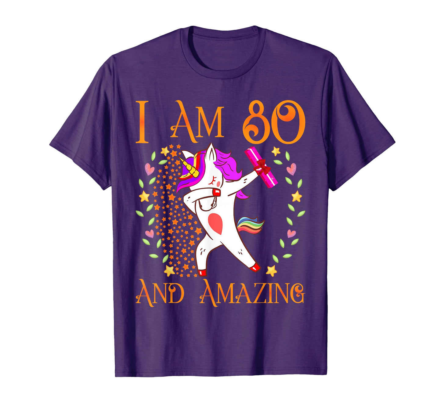 80th Birthday Shirt for Women Funny Female Her 80 Year Old T-Shirt