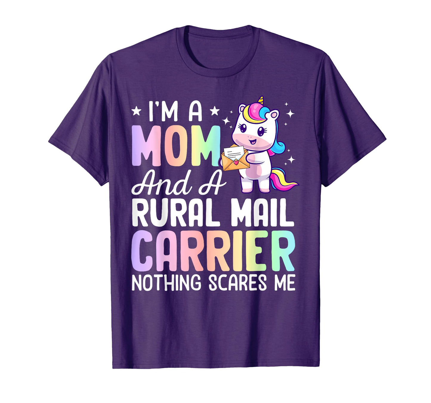 Mom And A Rural Mail Carrier Rural Carrier Postal Service T-Shirt