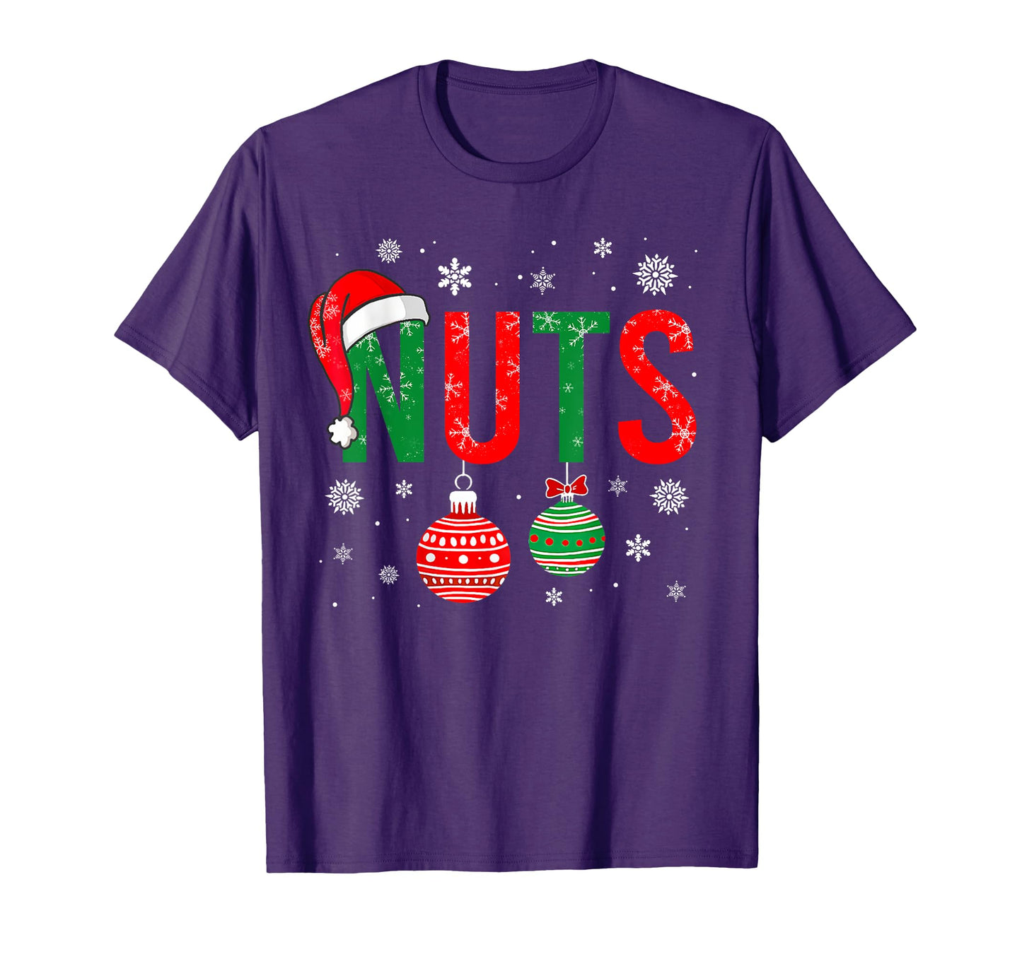 Chest Nuts Christmas Funny Matching Couple Pajama Chestnuts T-Shirt
