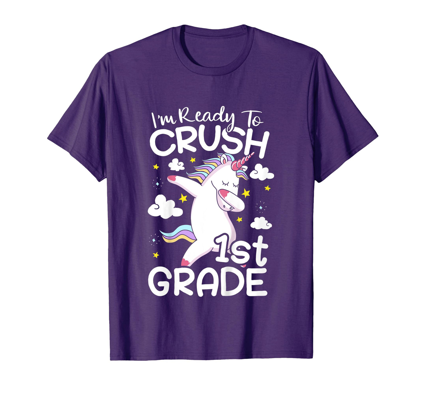 Kids I'm Ready To Crush 1st Grade First Day Of School T-Shirt