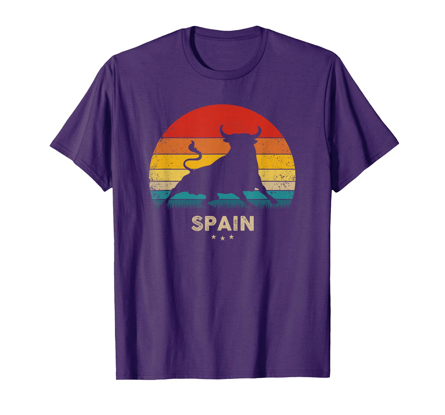 Vintage Bull Silhouette - Spain T-Shirt