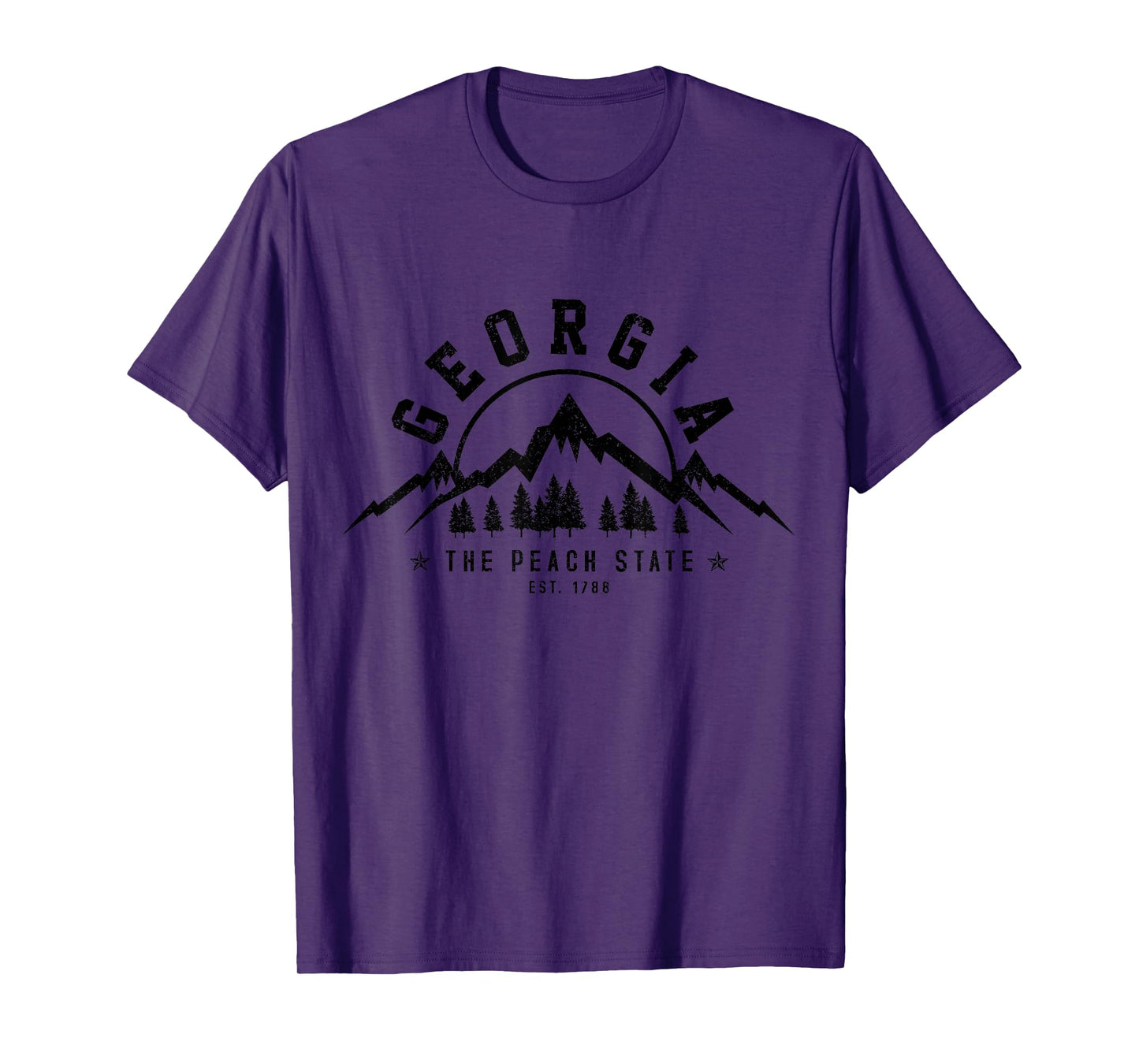 Georgia - The Peach State USA America Souvenir T-Shirt