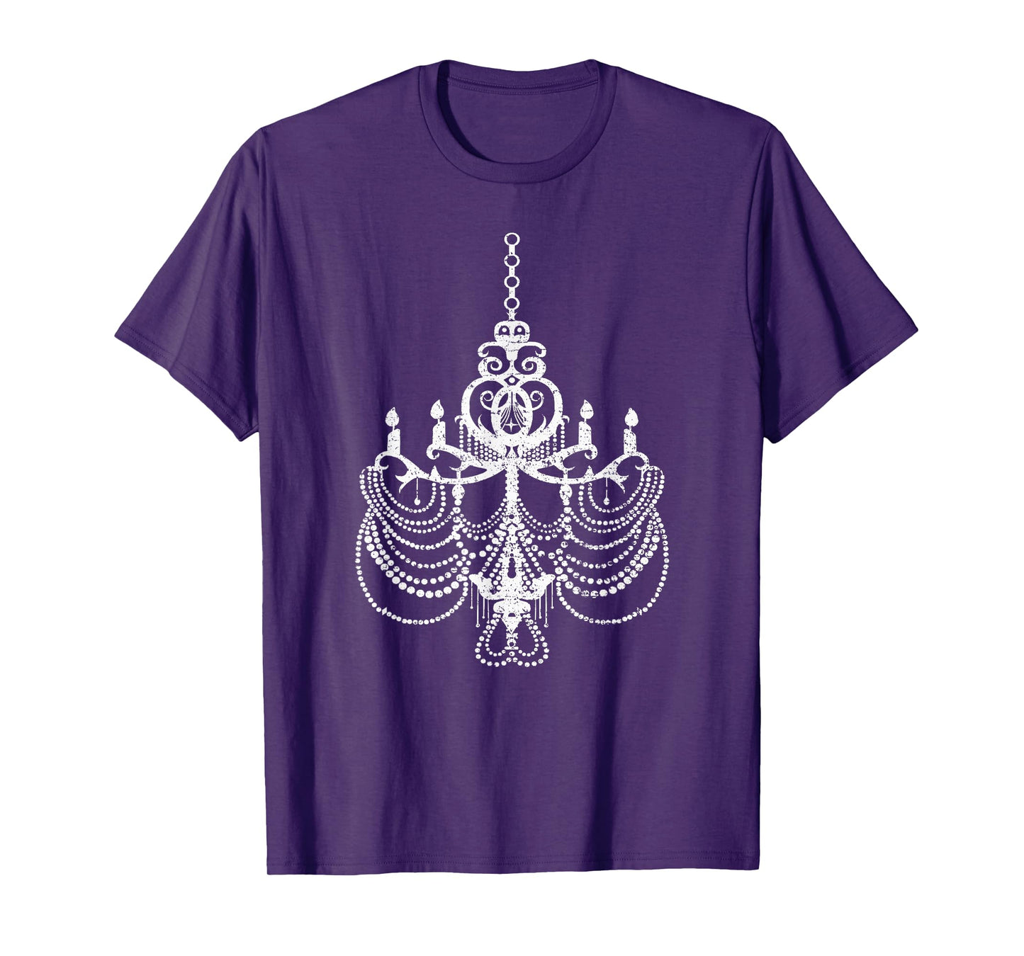 Farmhouse Style Chandelier Boho Vintage Interior Design Gift T-Shirt