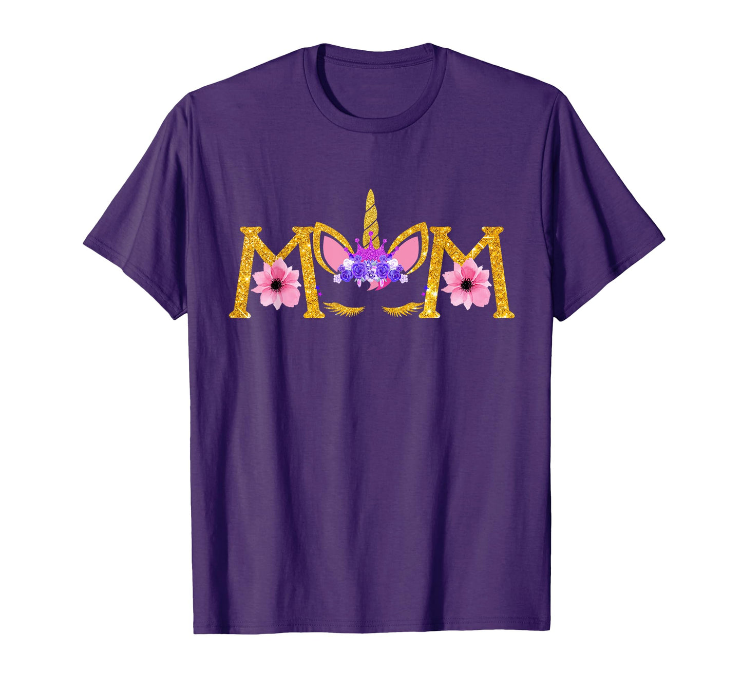Unicorn Mom Mamacorn Shirt Mommy of the Unicorn Girl T-Shirt