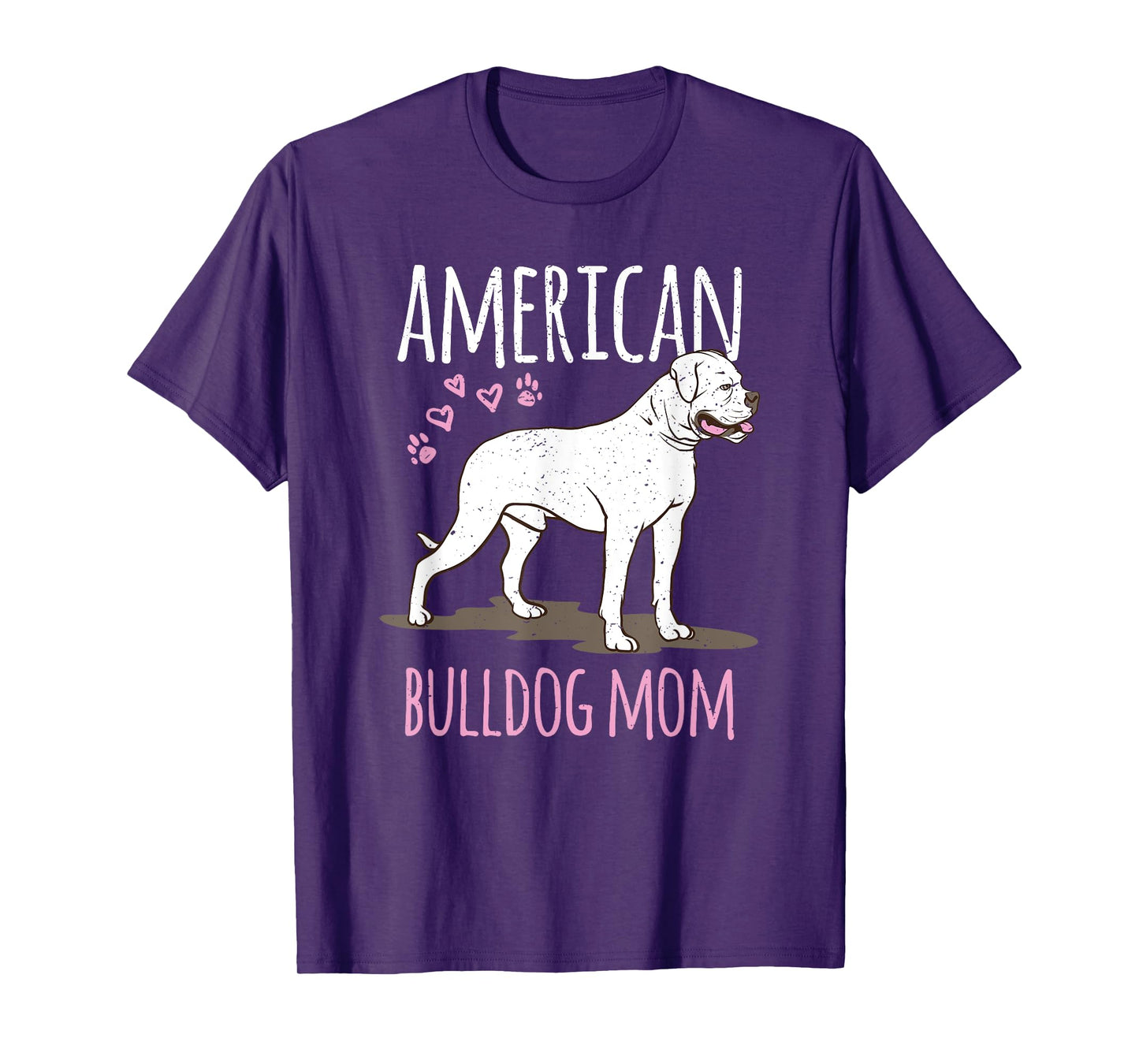 Dog breed American Bulldog Mama Bulldog T-Shirt for Men Women Kids