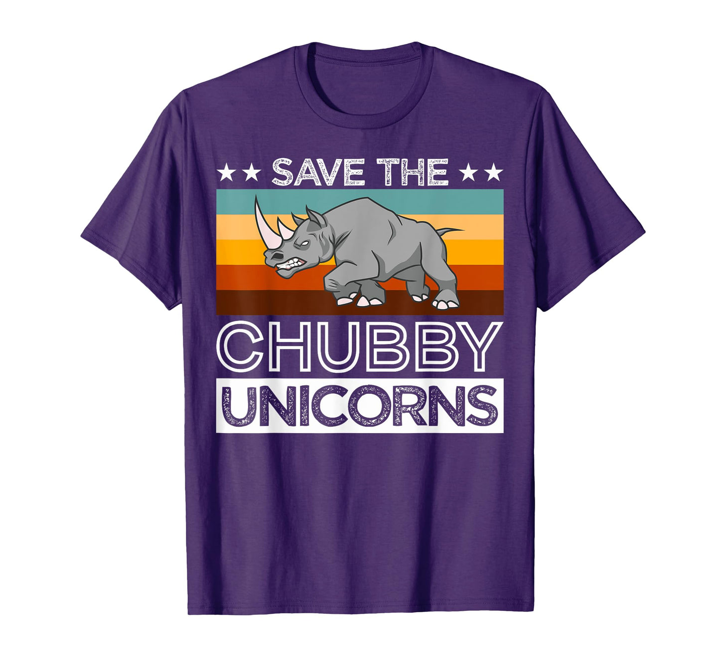 Save Rhinos Chubby Unicorns Rhino Save The Chubby Unicorns T-Shirt
