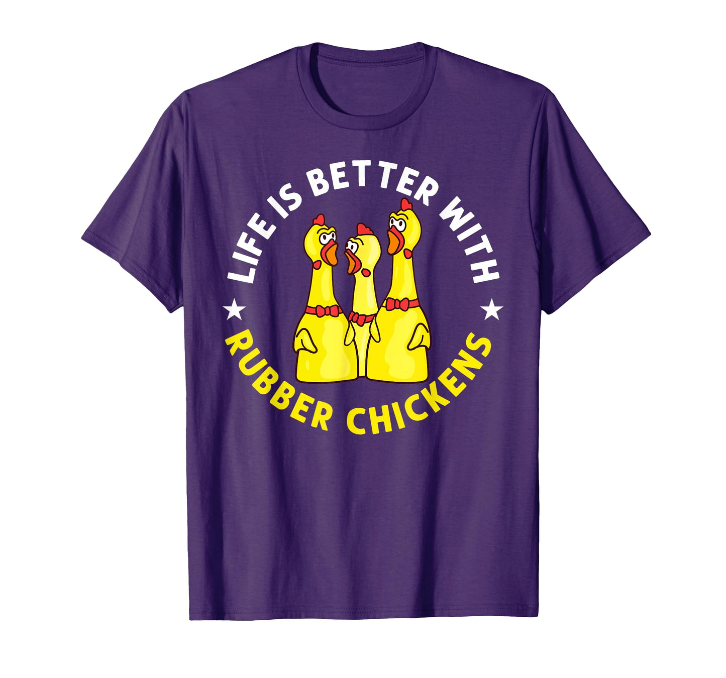 Rubber Chicken Game Funny Animals Toy T-Shirt
