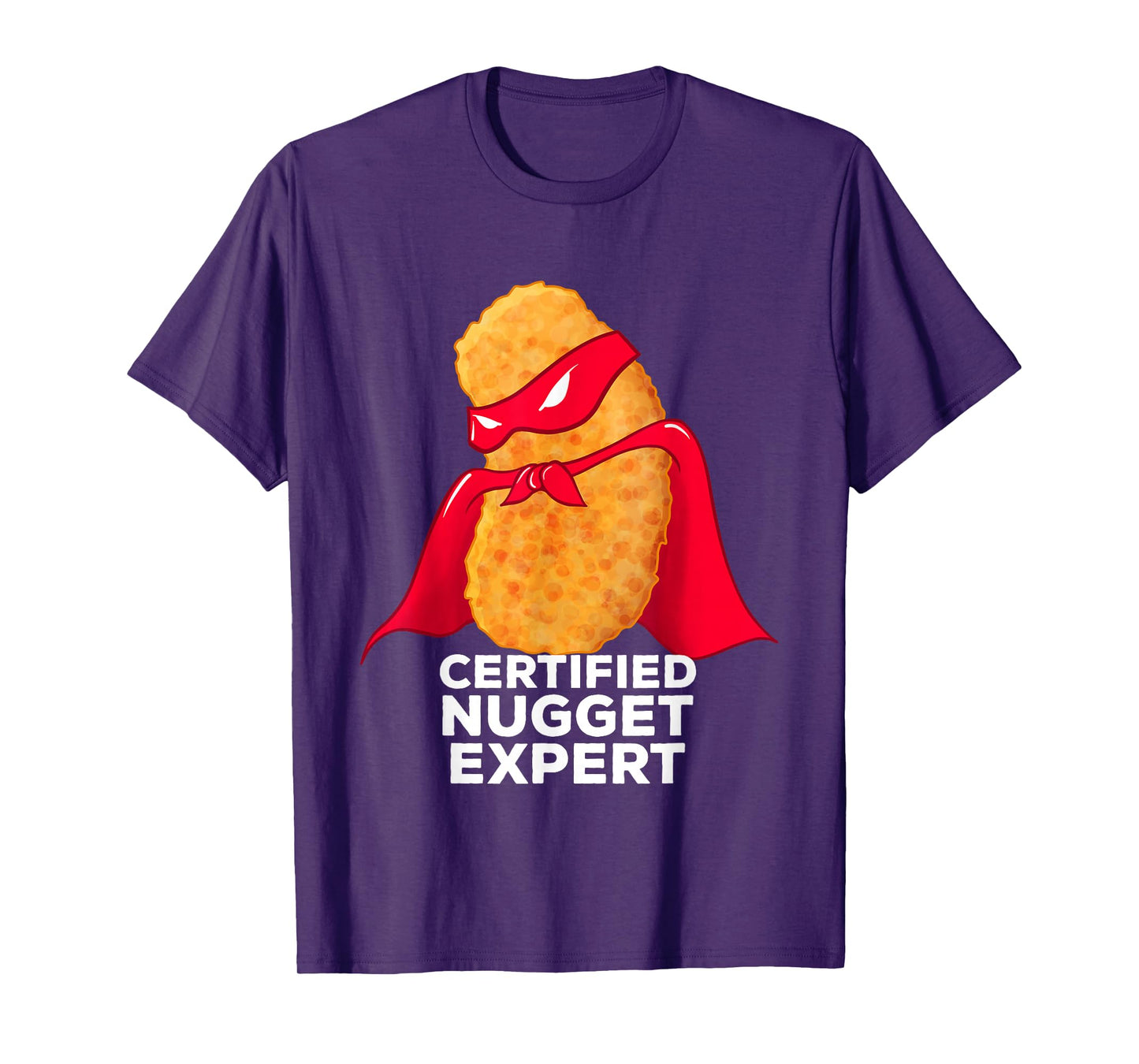 Chicken Nugget Certified Nugget Expert Halloween Costume T-Shirt