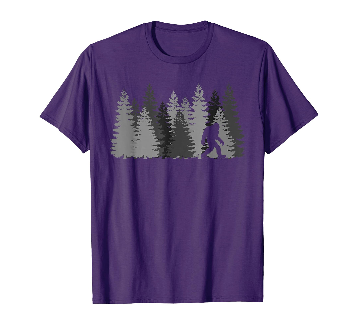 Bigfoot in the Forest Sasquatch Yeti T-Shirt