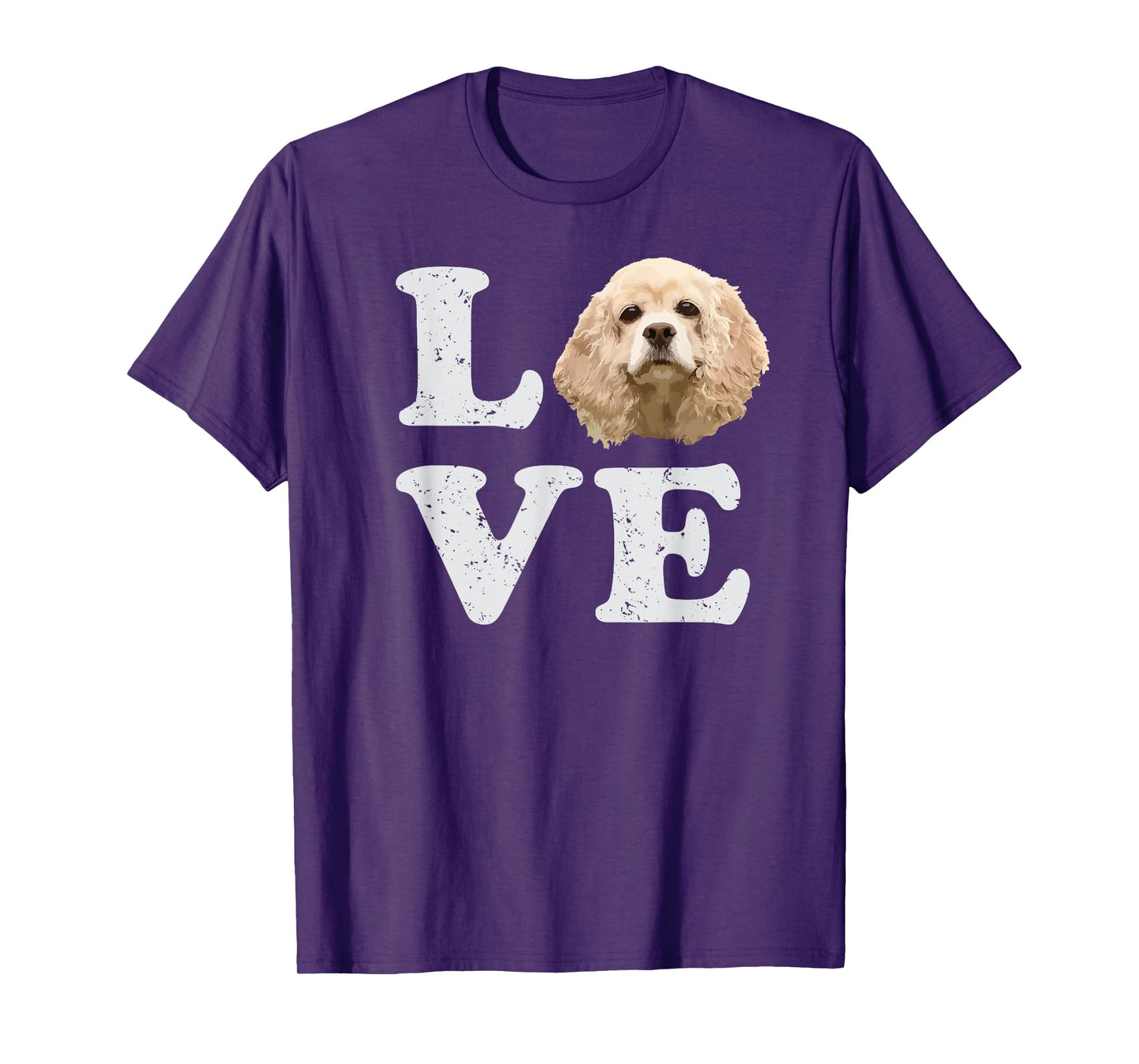 I Love My Cocker Spaniel T-Shirt | Puppy Dog Graphic Tee Men Women Girls Kids T-Shirt
