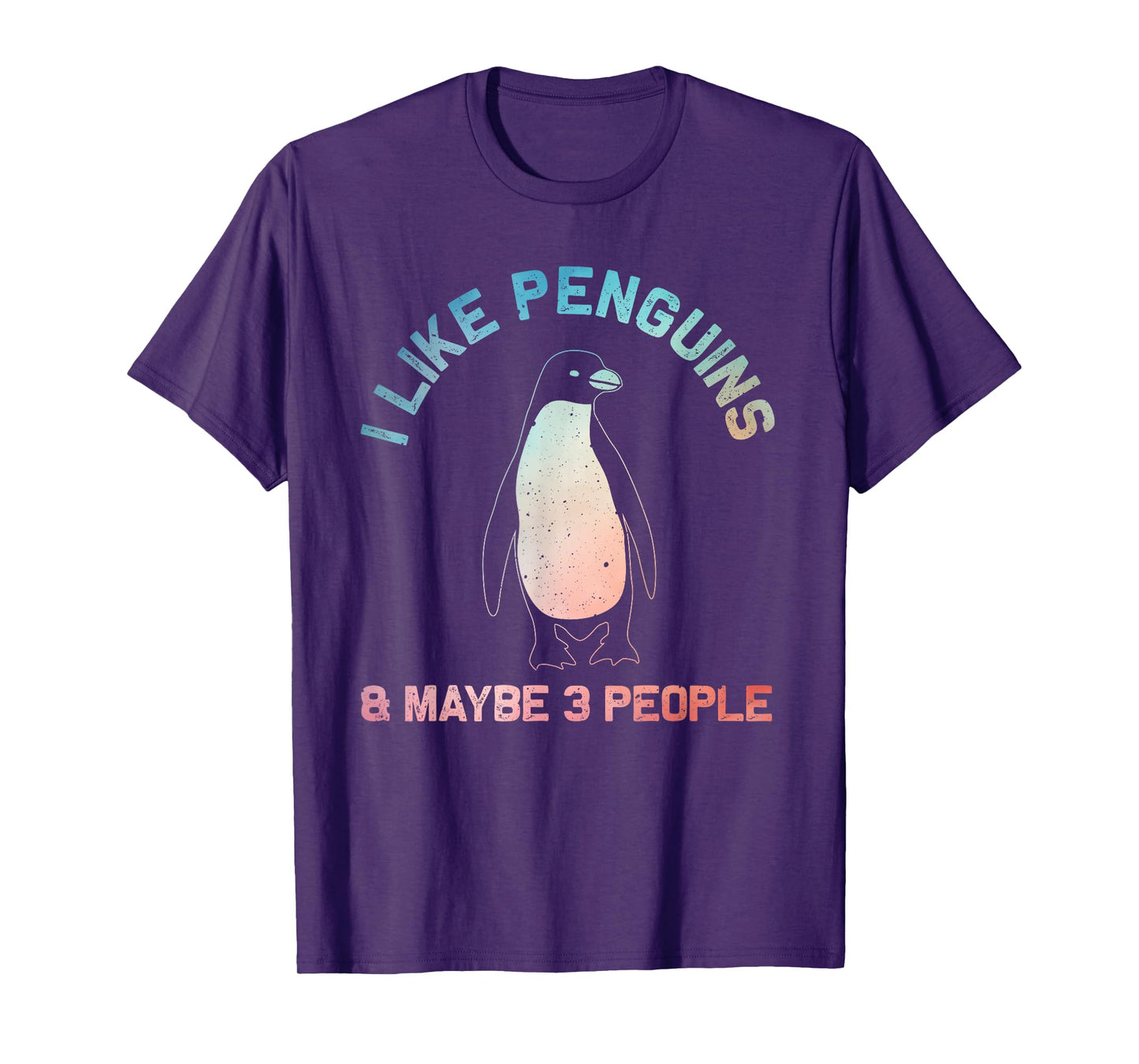 Cool Penguin Design For Men Women Kids Animal Penguin Lover T-Shirt