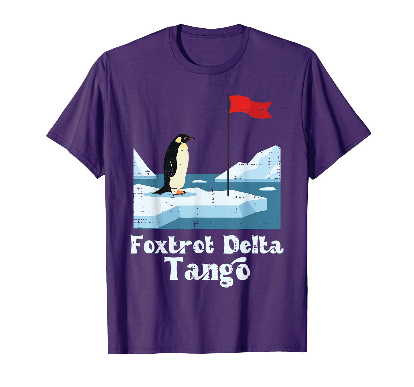 Foxtrot Delta Tango Penguin Funny Resist Protest Resistance T-Shirt