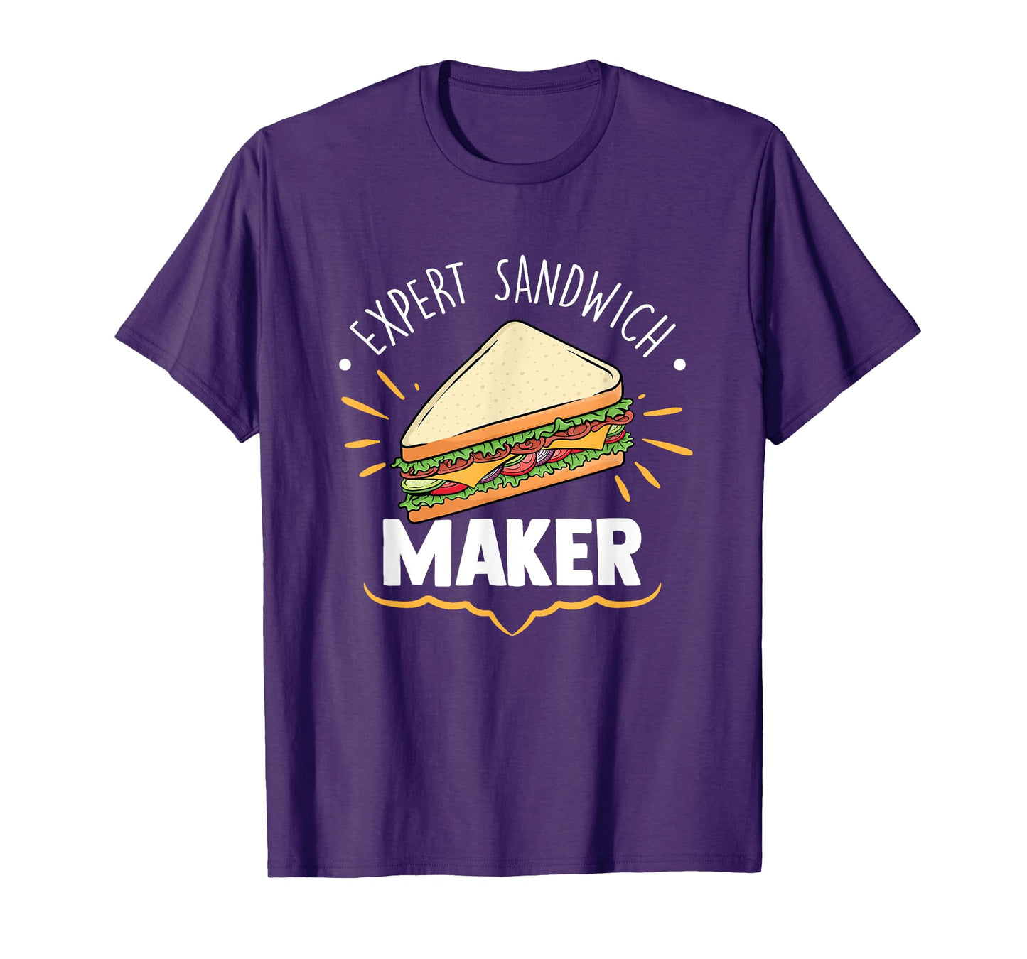 Expert Sandwich Maker Funny Sandwich Making Enthusiast T-Shirt