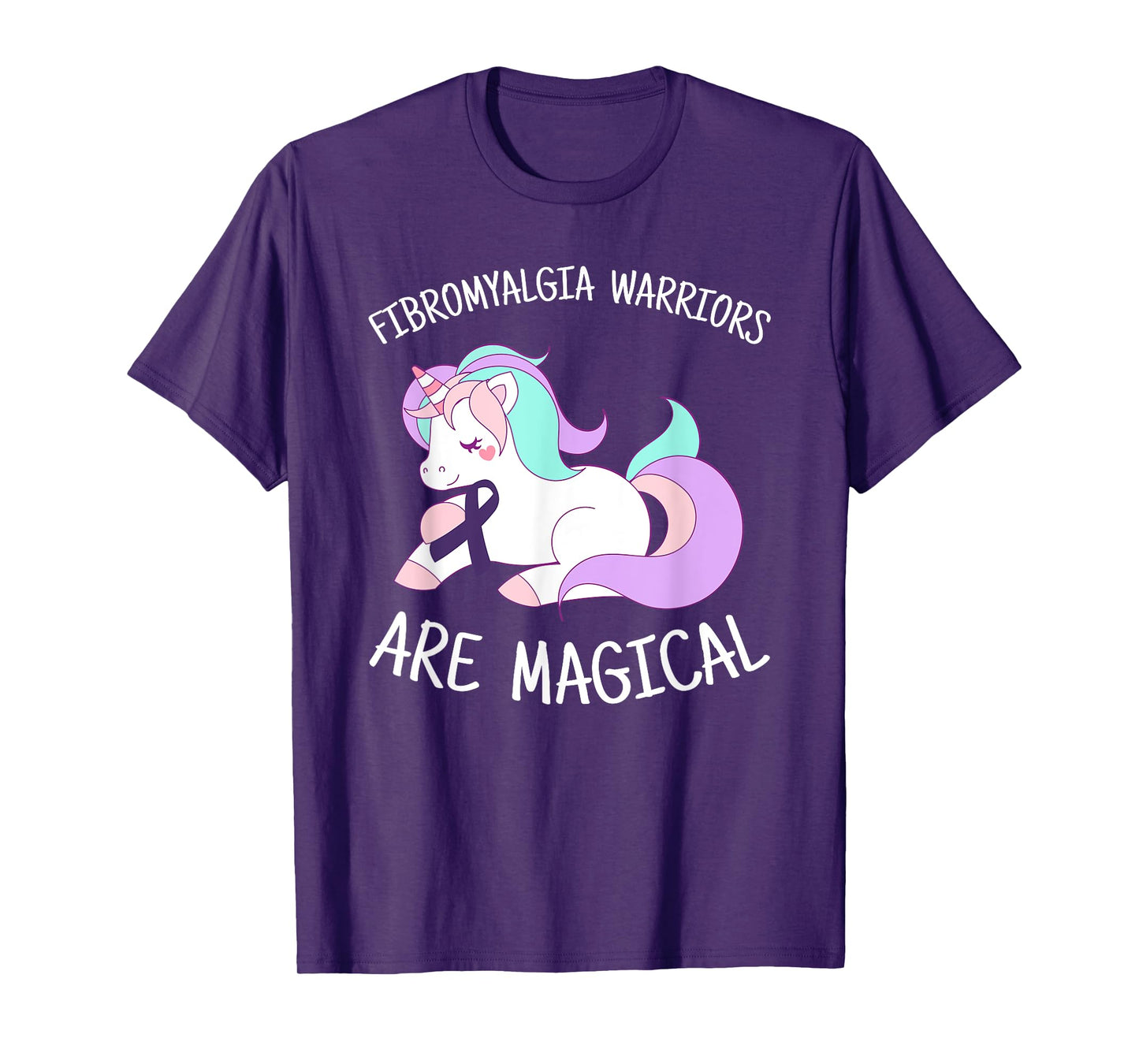Unicorn Fibromyalgia Warriors Are Magical, Fibro Awareness T-Shirt