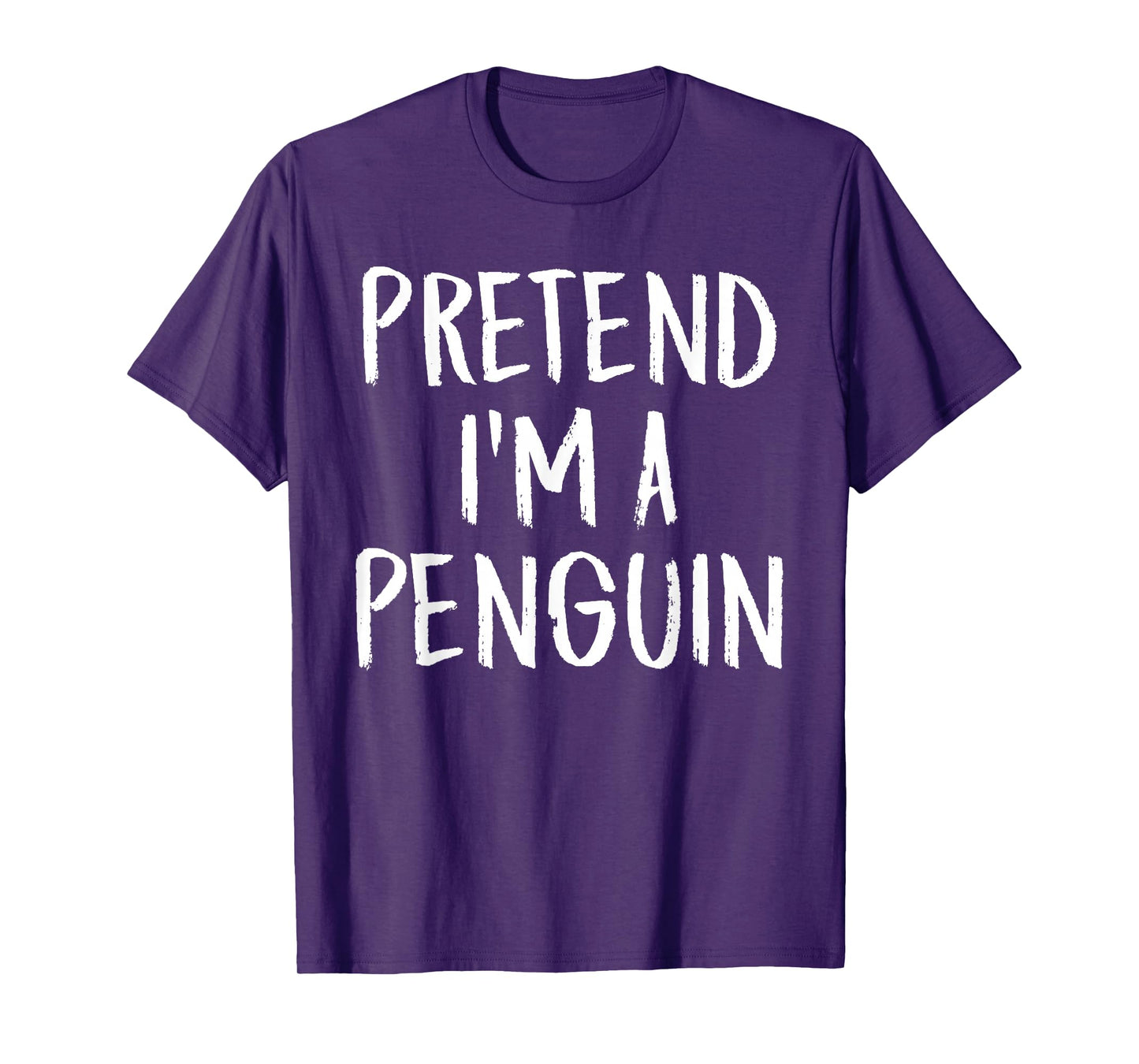 Pretend I'm A Penguin Family Funny Halloween Party Costume T-Shirt