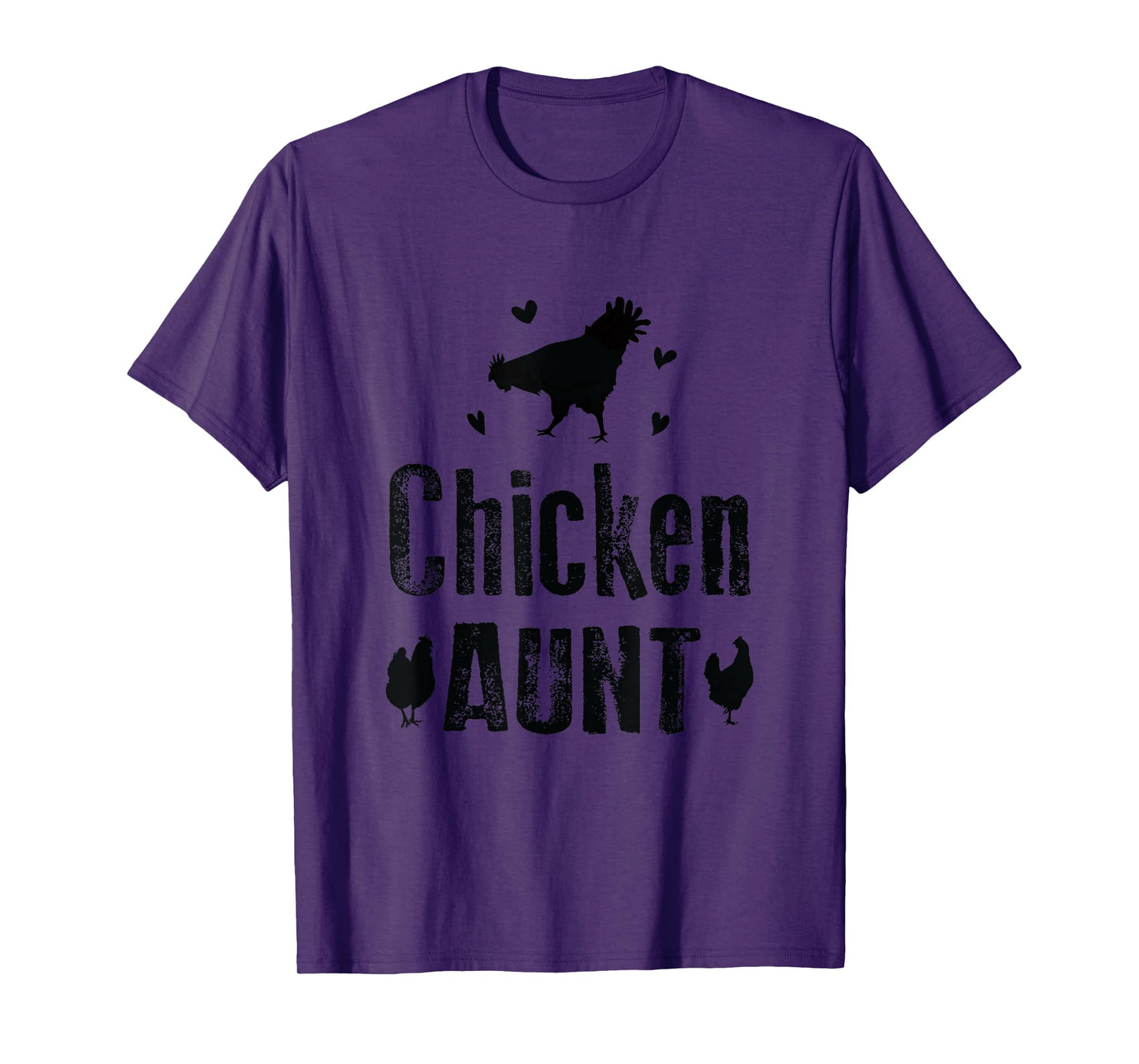 Chicken Aunt Auntie Farm T-Shirt