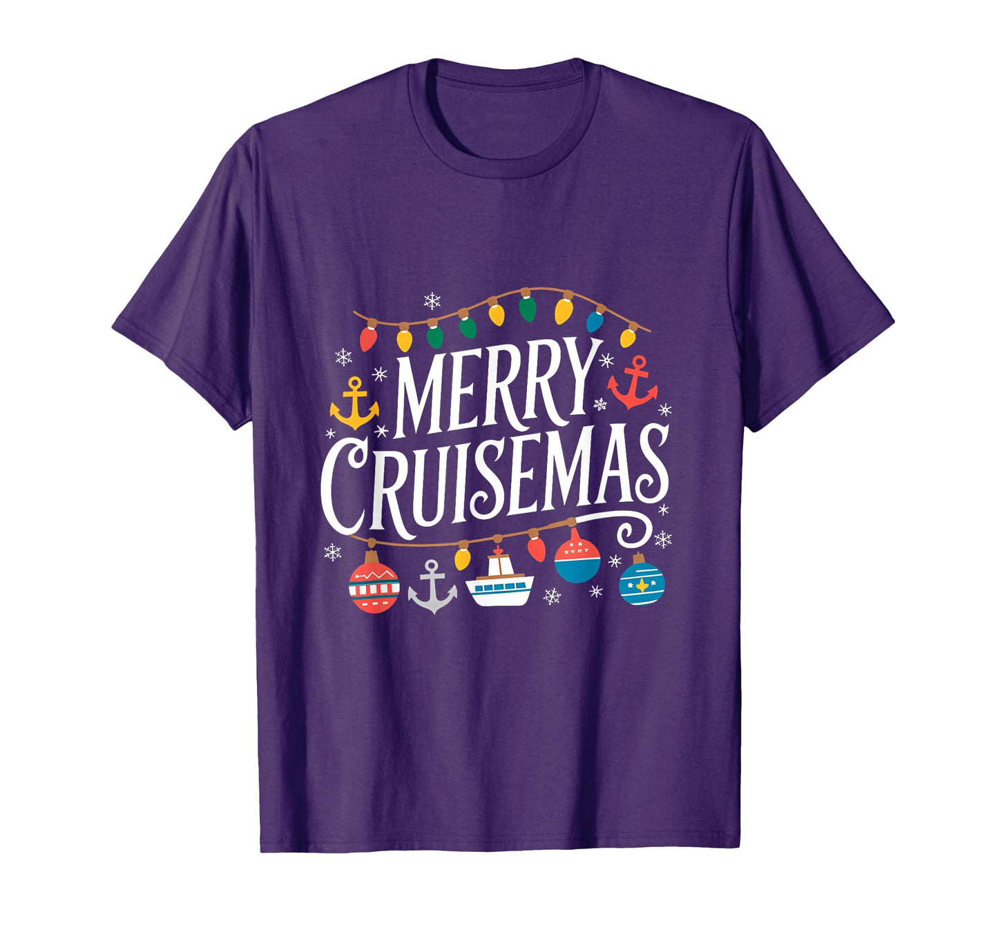 Merry Cruisemas Christmas Cruise Shirts Family Cruisin Lover T-Shirt