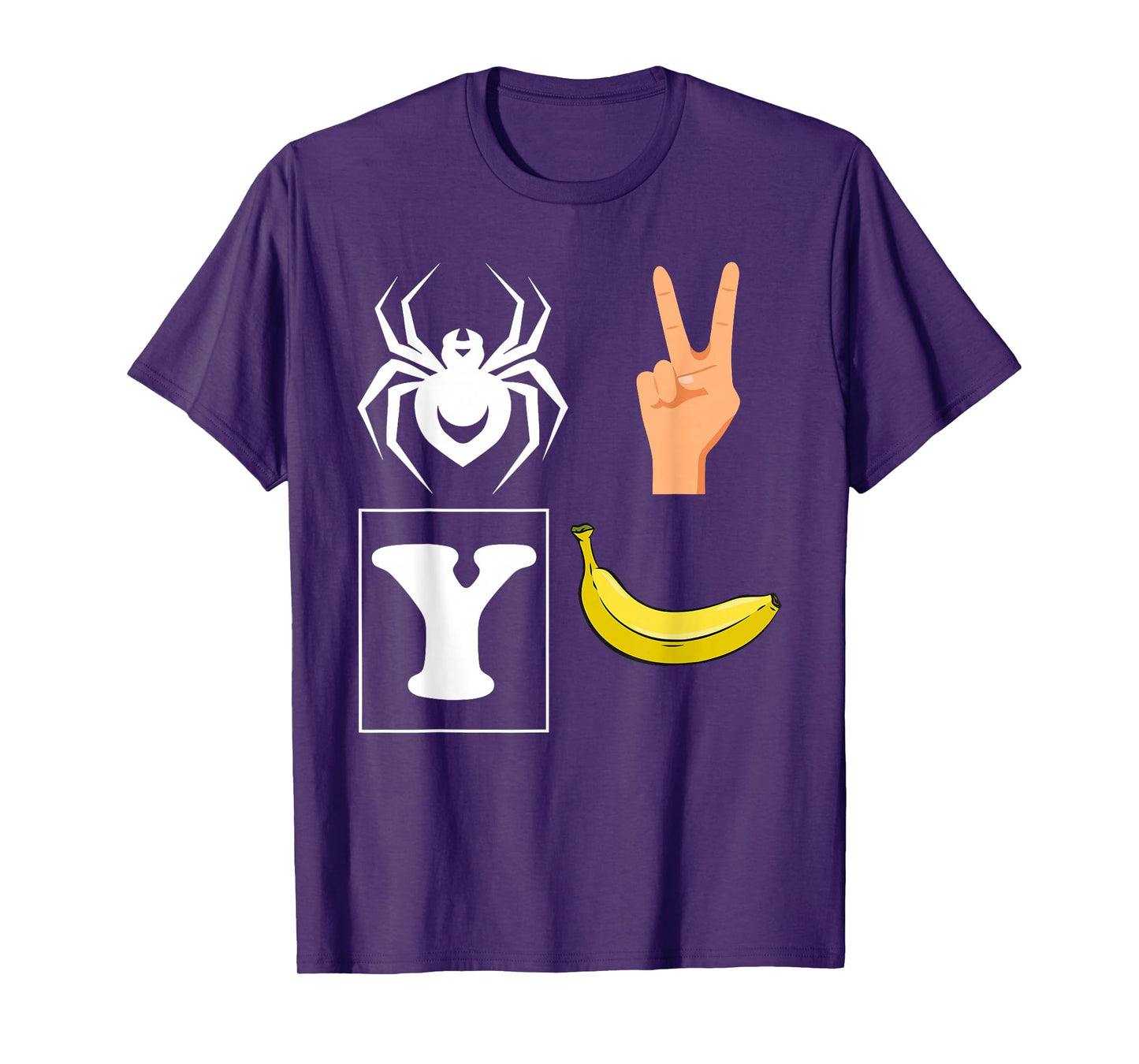 Spider 2 Y Banana Shirt - Football Lover Player T-Shirt T-Shirt