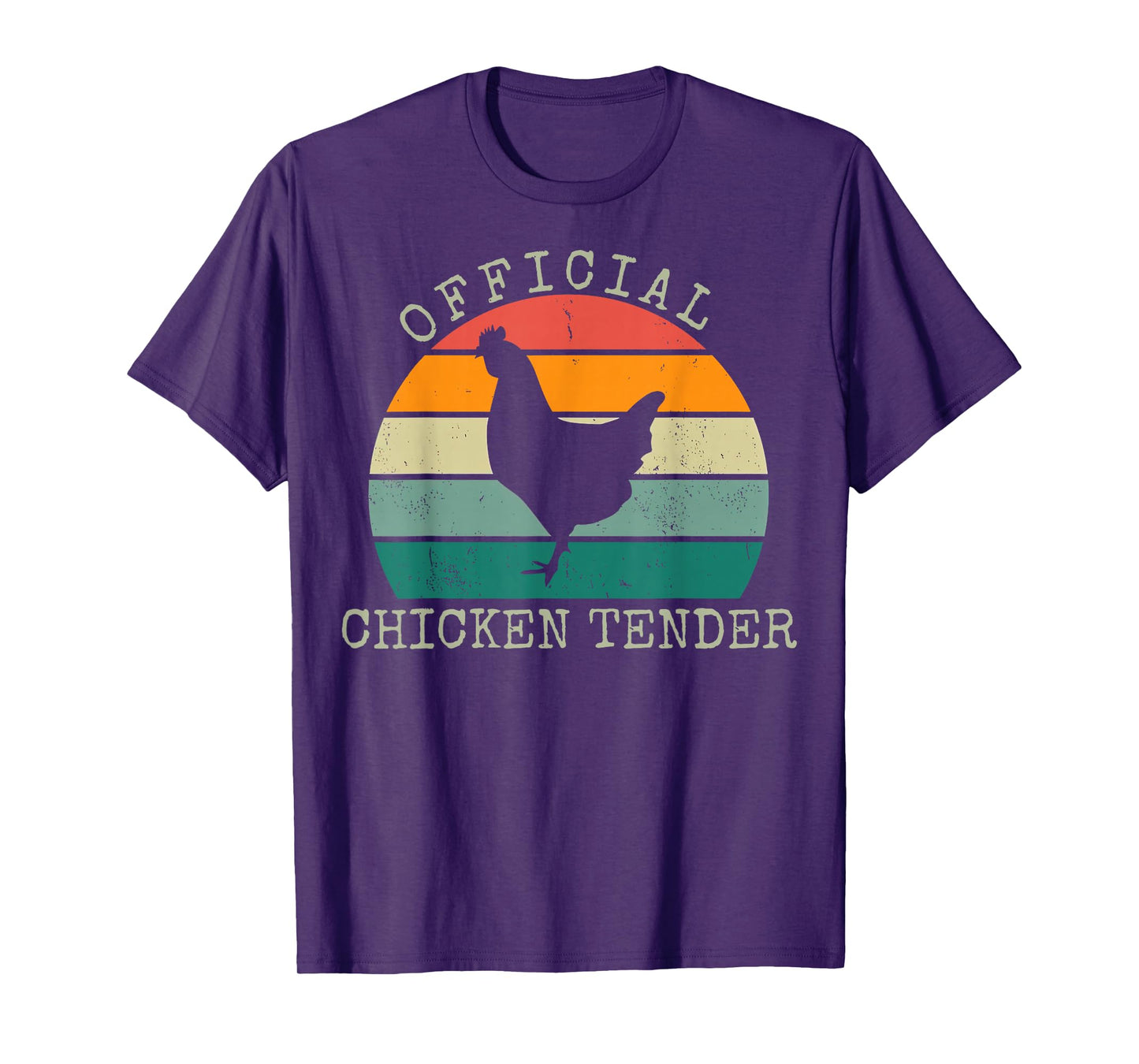 Official Chicken Tender Professional Chicken Tender Retro T-Shirt