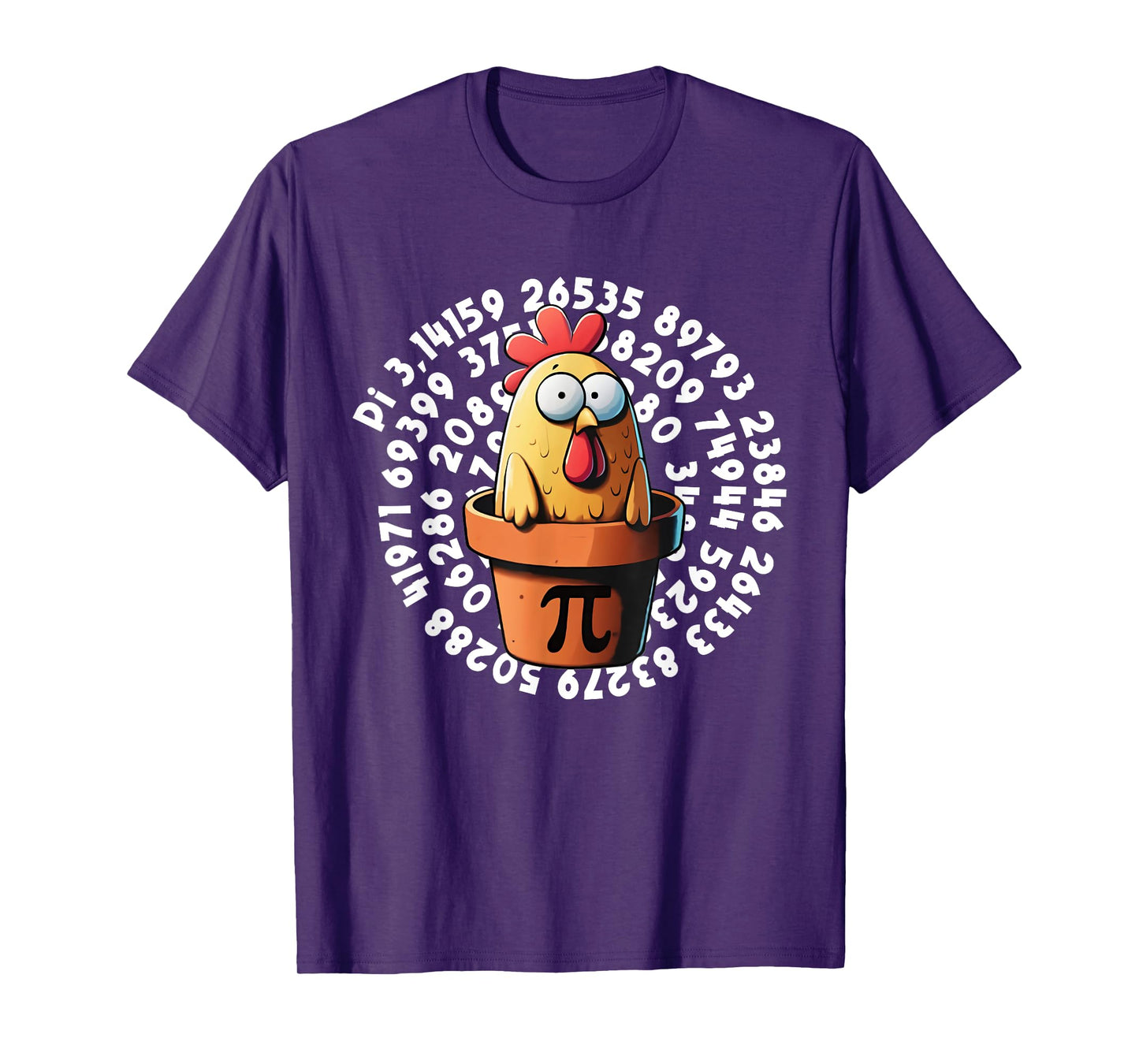 Chicken Pot Pi Shirt Funny Math Pun Pi Day 3.14 T-Shirt