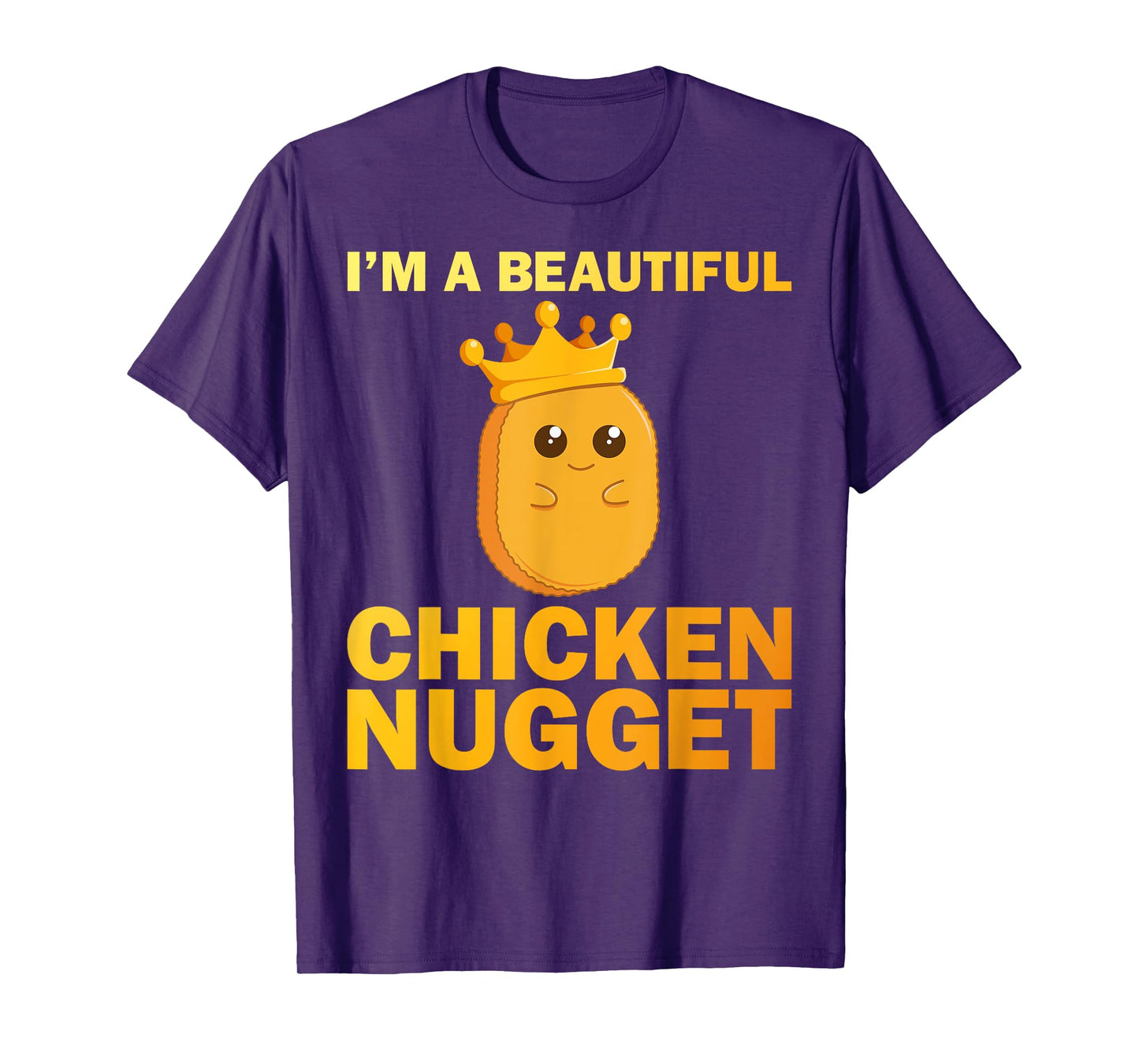 Cute Chicken Nugget Art For Women Girls Chicken Nugget Lover T-Shirt