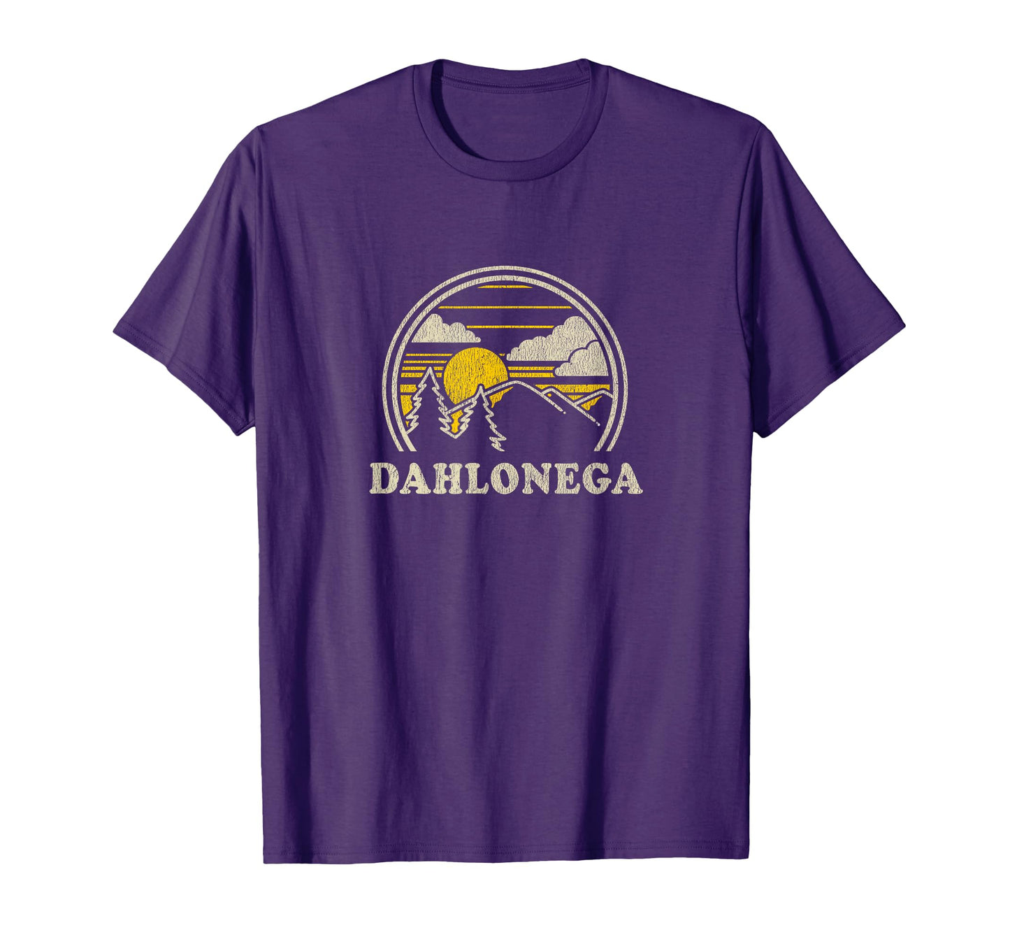 Dahlonega Georgia GA T Shirt Vintage Hiking Mountains Tee T-Shirt