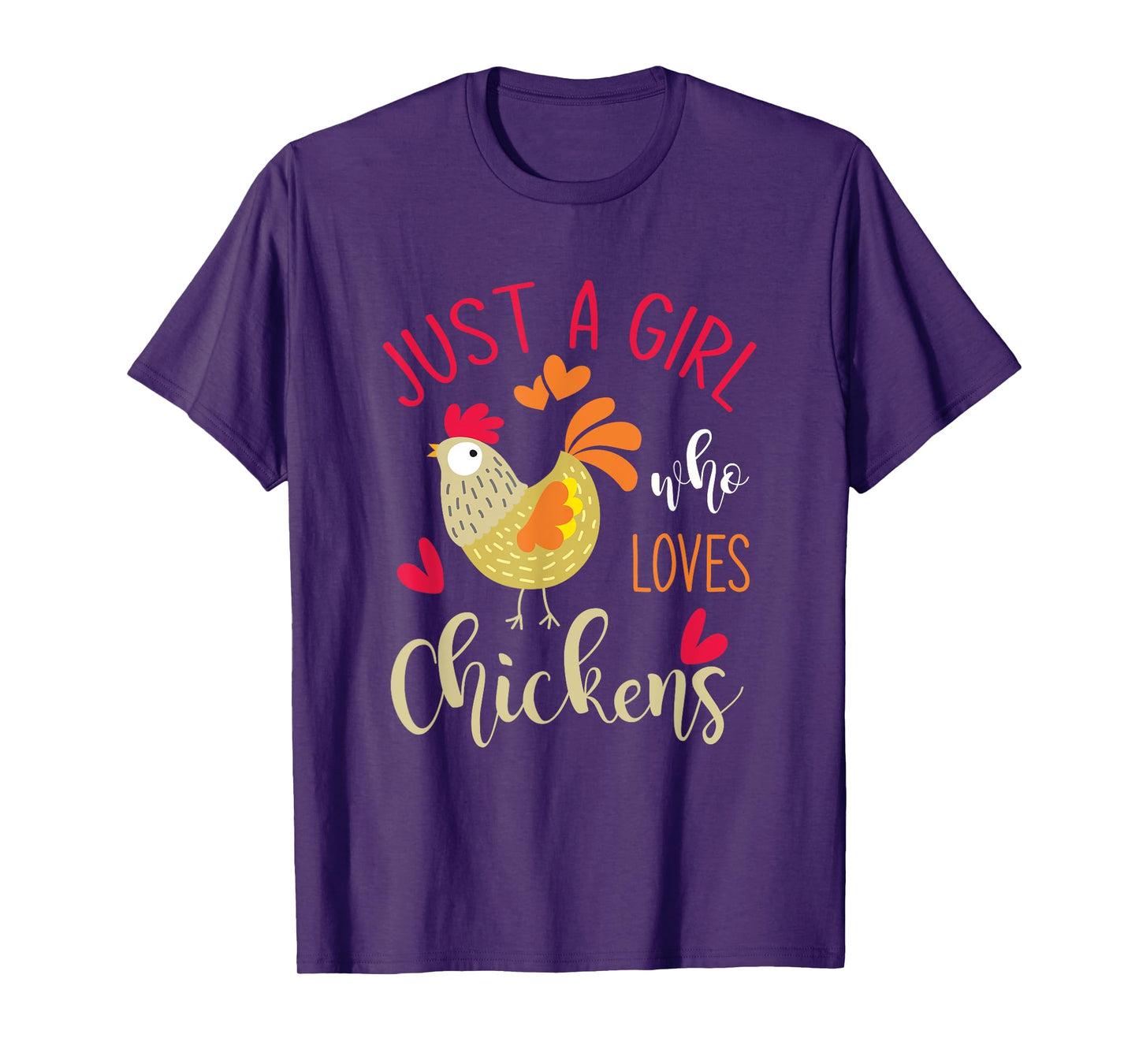 Just A Girl Who Loves Chickens T-Shirt