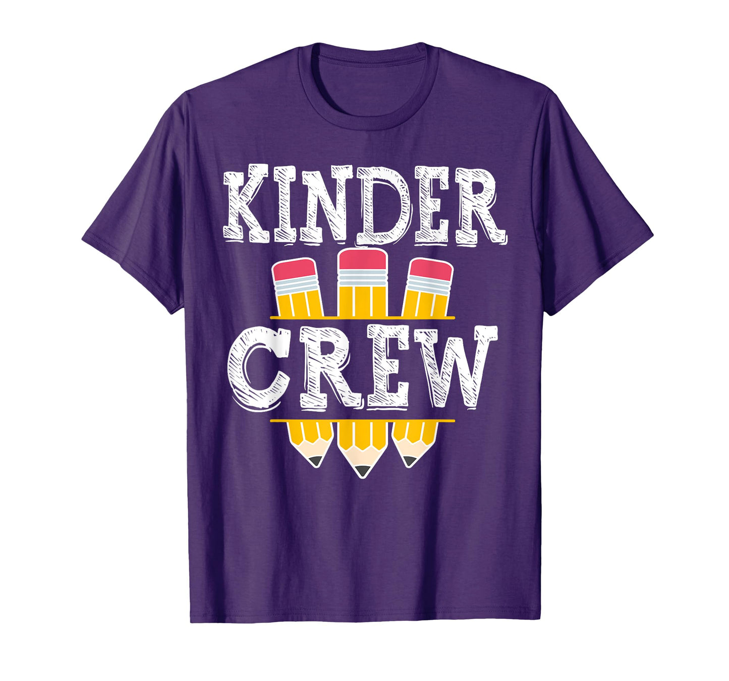 Kinder Crew Fun Kindergarten Squad Teacher 1st Day of School T-Shirt