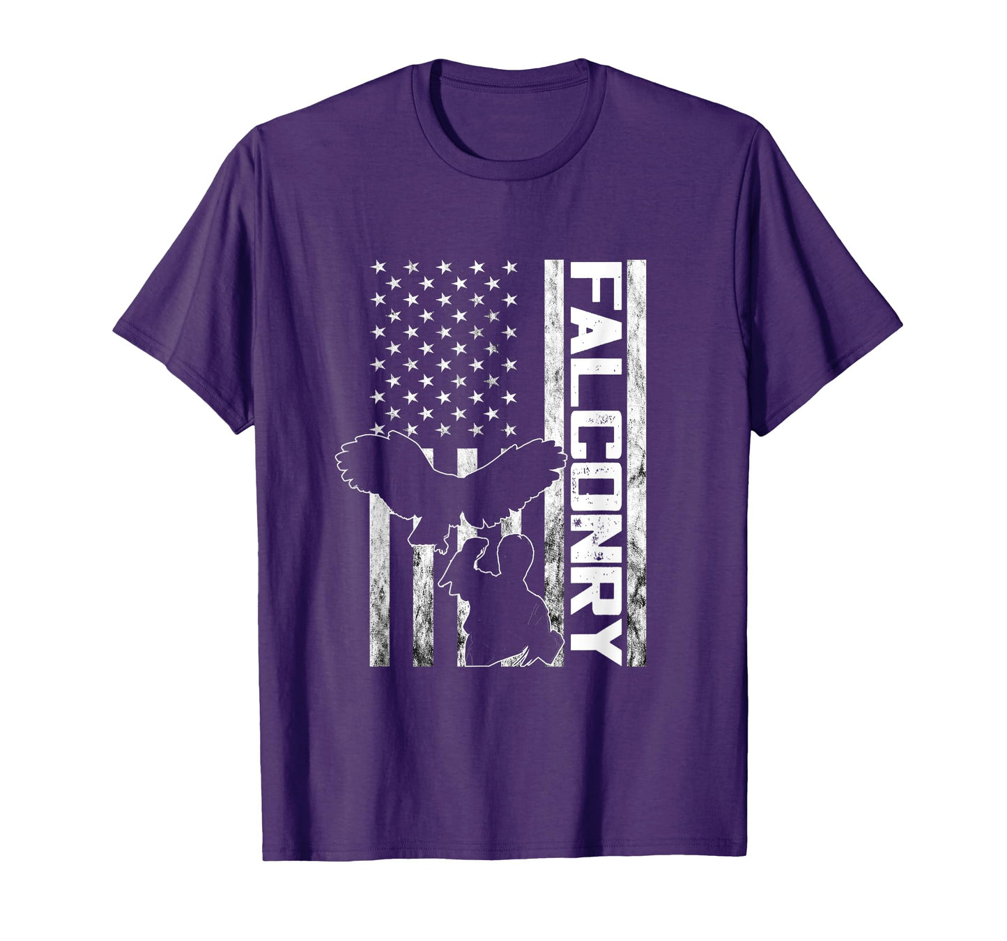 American Falconry Birder Falcon Trainer Ornithology Falcon T-Shirt