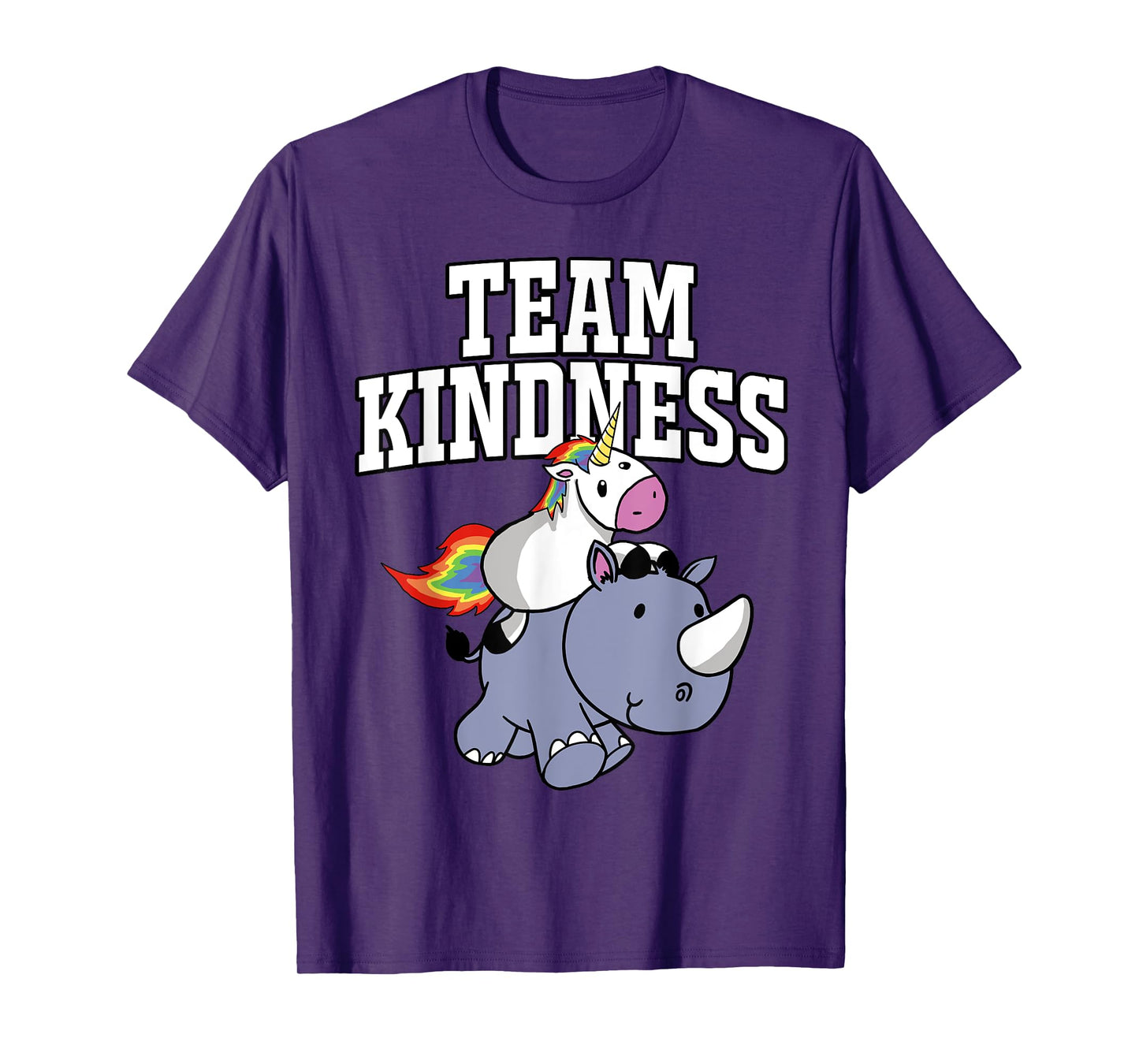 Choose Kind Shirt - Rhino Unicorn Team Kindness Shirt T-Shirt