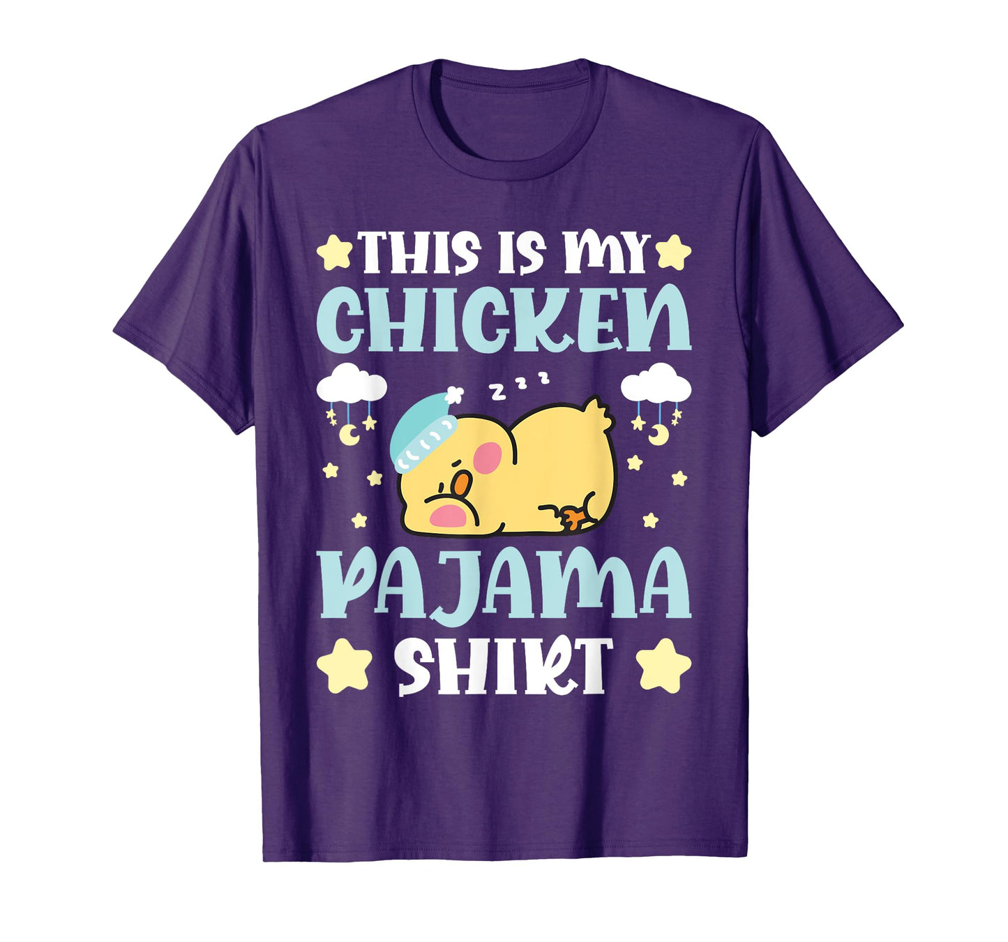 Cute PJ Teen Boys Girls PJs Funny This Is My Chicken Pajama T-Shirt