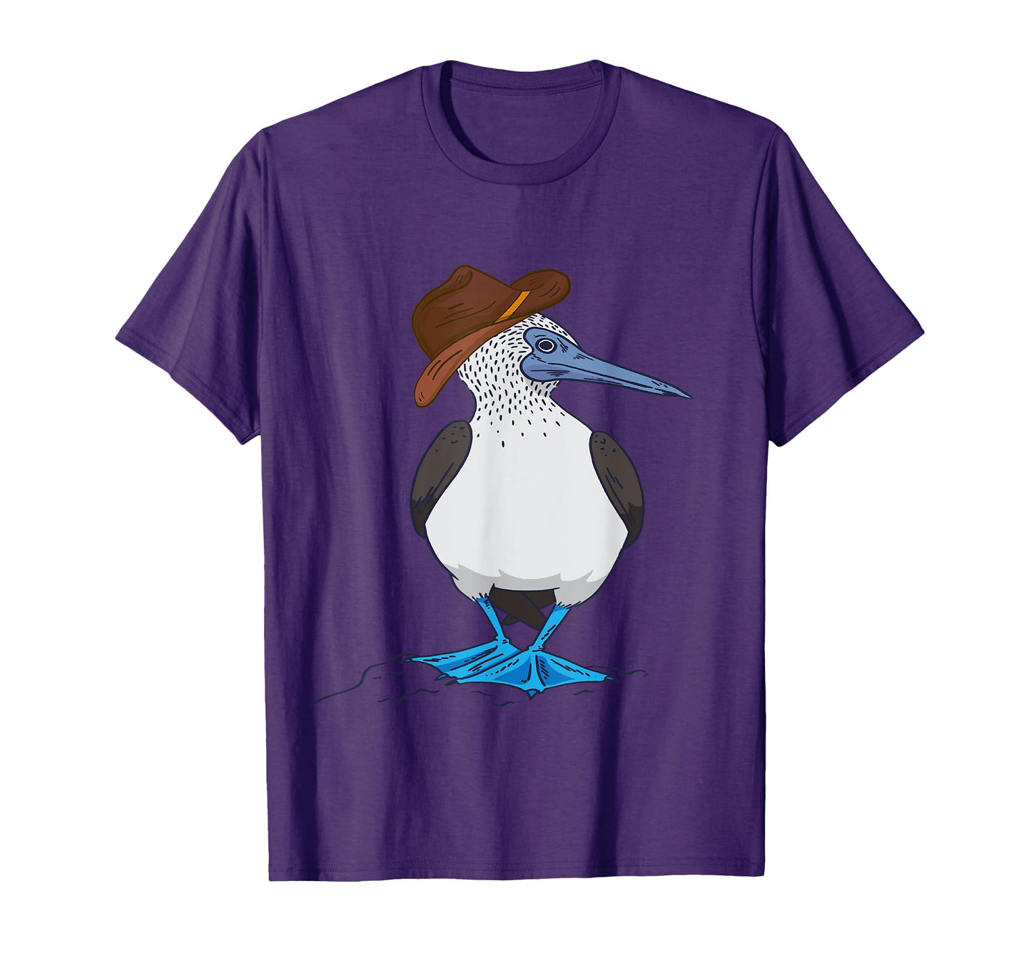 Western Blue Footed Booby Cowboy Blue Footed Booby Lover T-Shirt