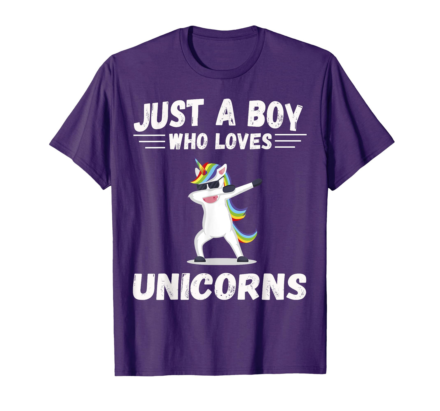Cute Just a Boy who loves Unicorns Unicorn Gift T-Shirt