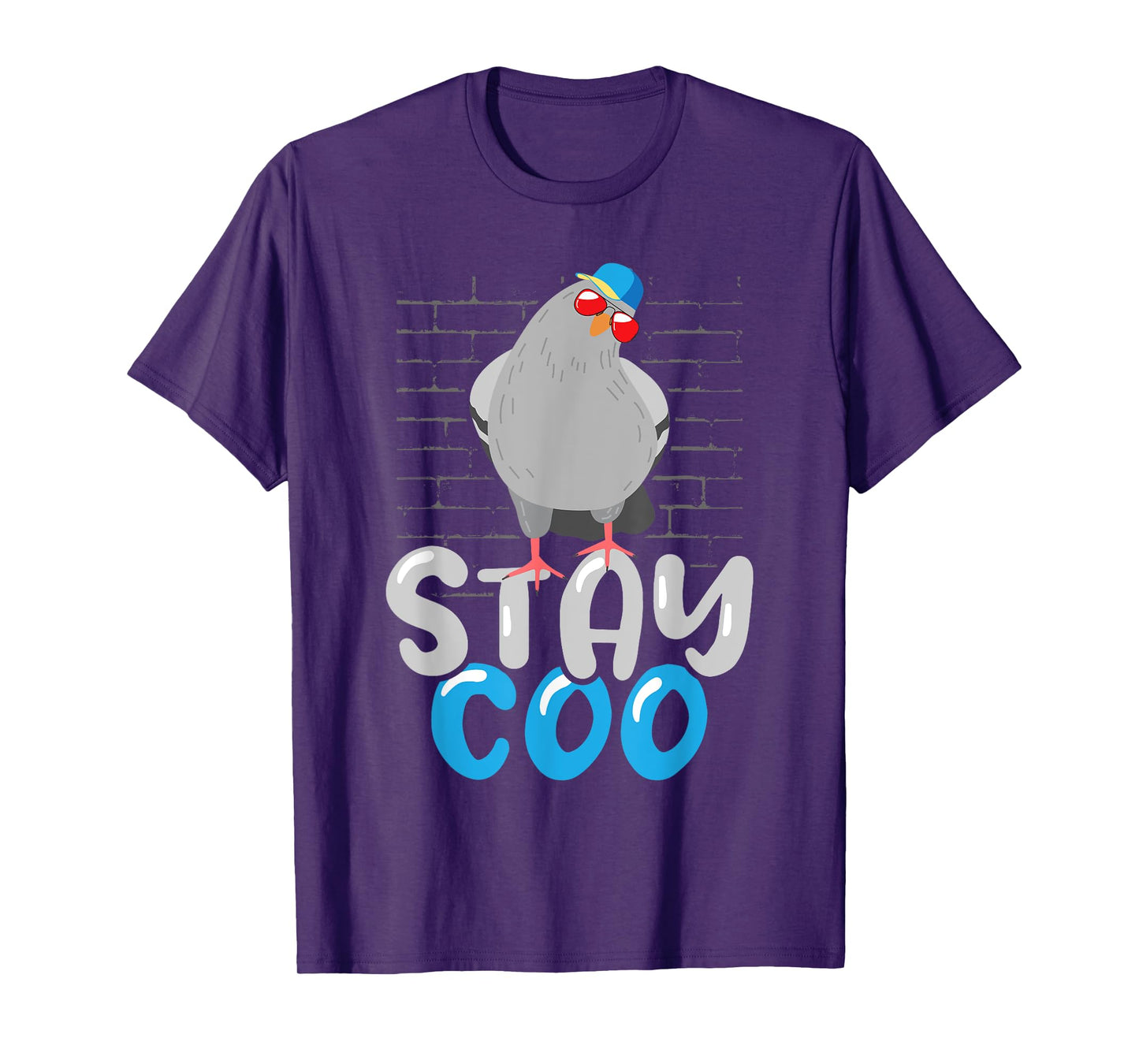 Stay Coo - Birdwatcher Pigeon Whisperer Bird Lover Racing T-Shirt
