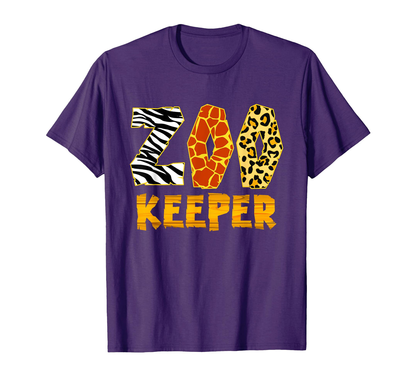 Zookeeper Costume Zoo Keeper African Safari Trip Zebra T-Shirt