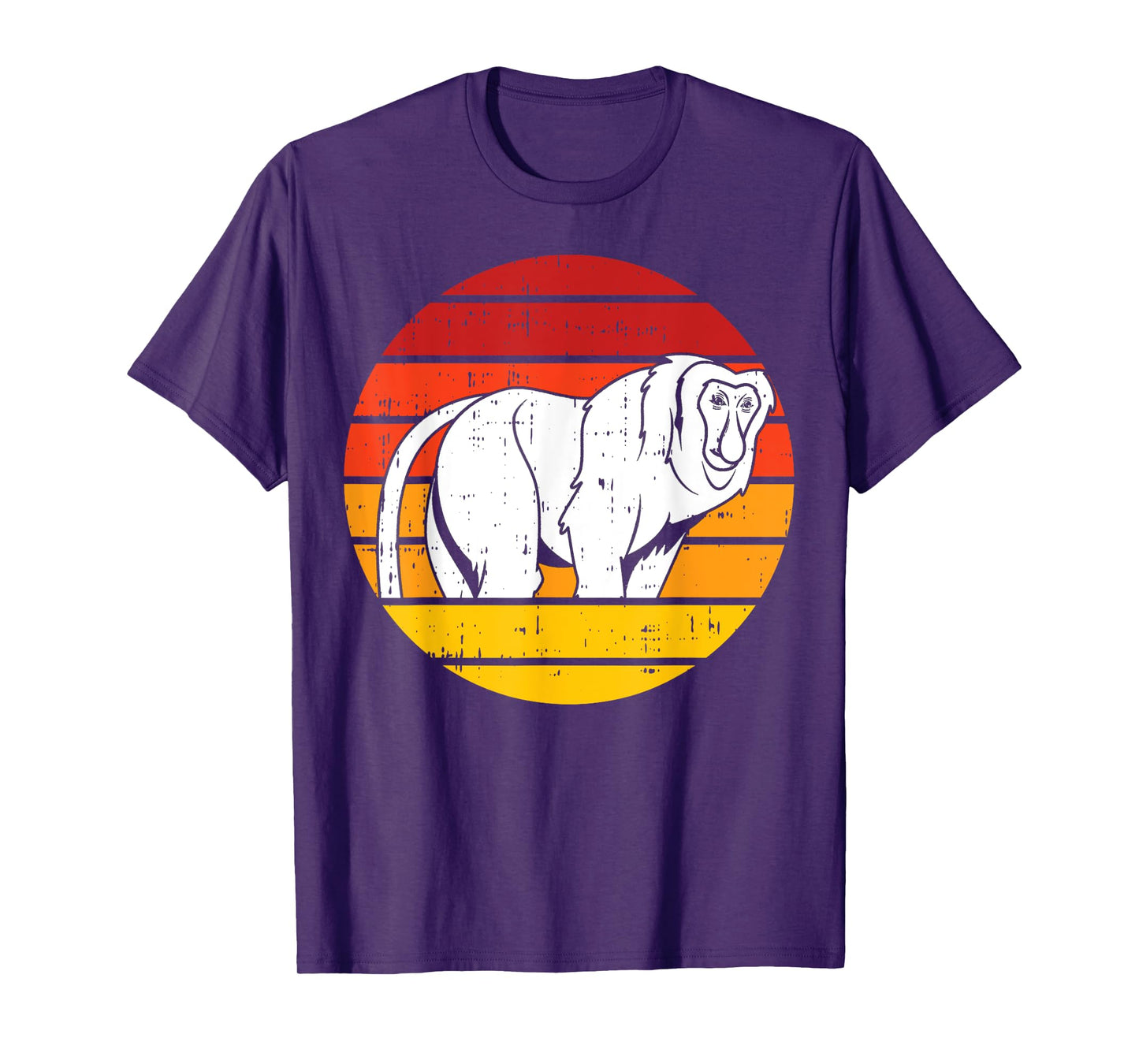Retro Proboscis Monkey T-Shirt