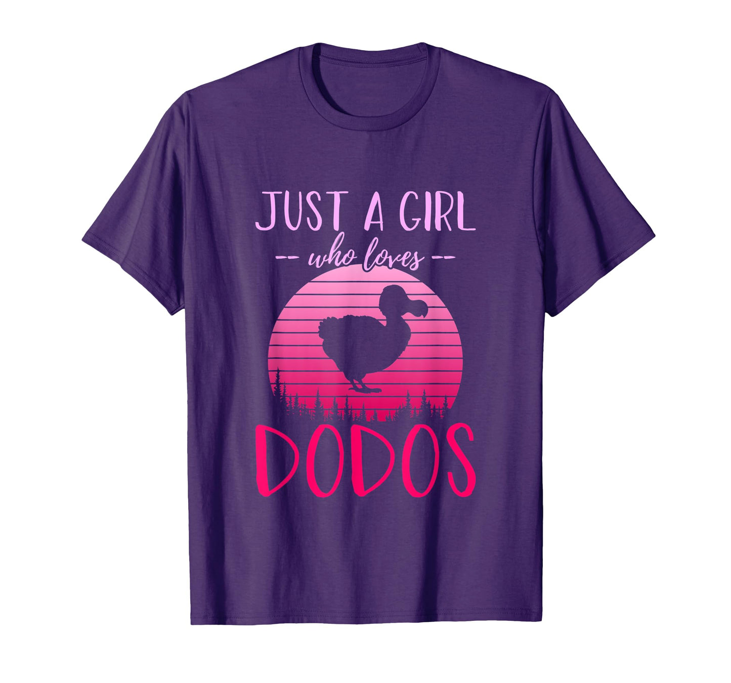 Just A Girl Who Loves Dodos, Funny Girls T-Shirt