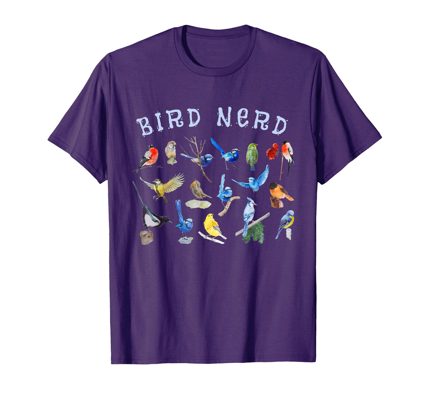 Bird Watching Nerd Birdwatching Birds Lover Cute Funny Gift T-Shirt