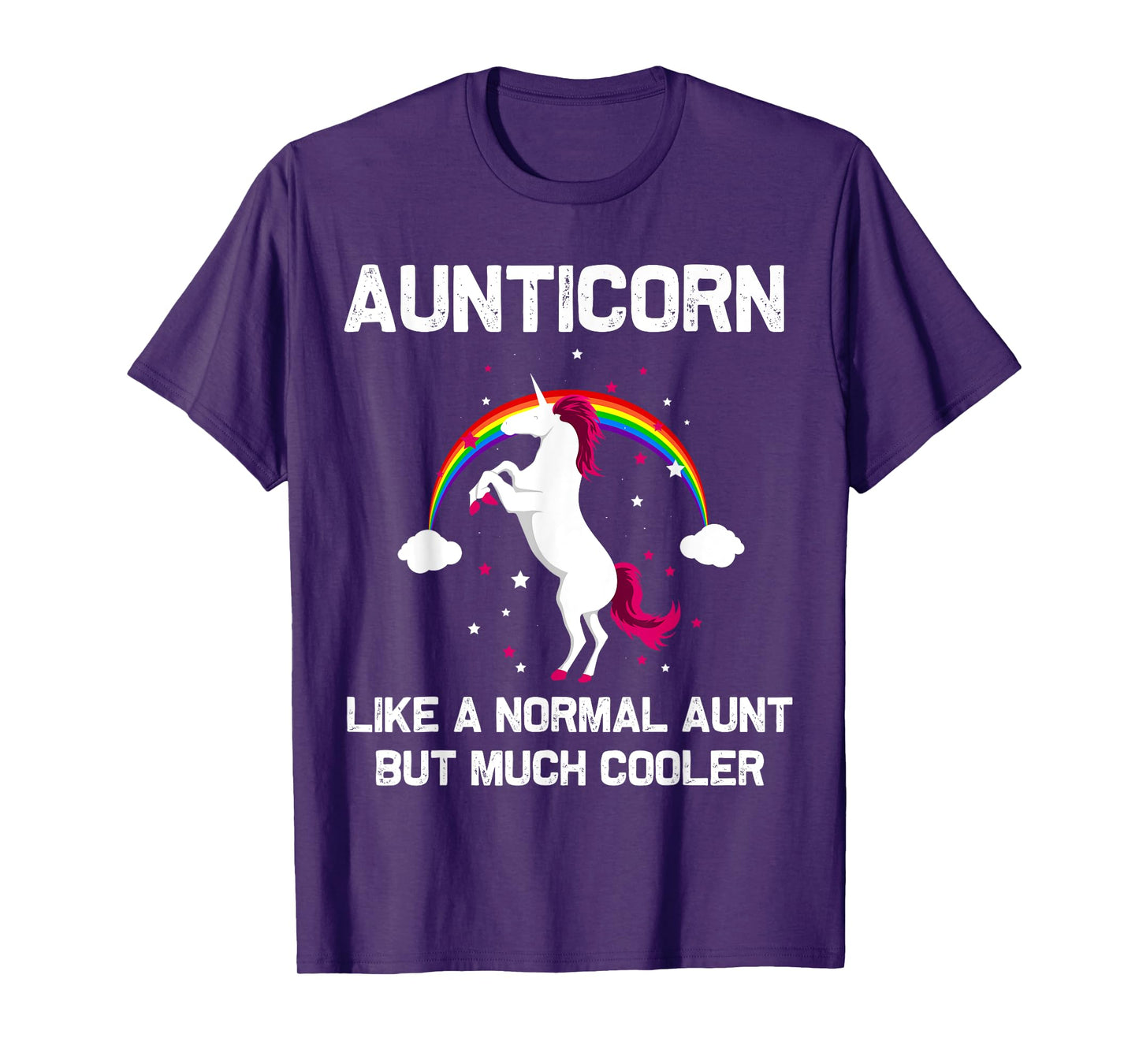 Aunticorn Aunt Unicorn Gift for Sister New Auntie Unicorns T-Shirt