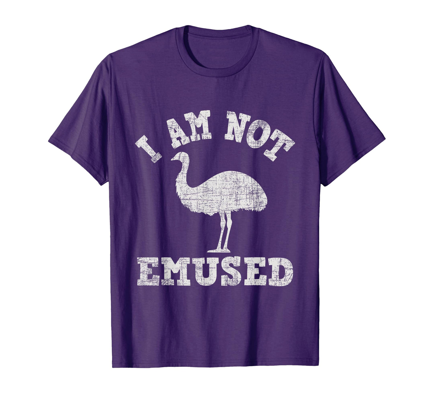 I Am Not Emused - Safari Animal Lover Zookeeper Emu Lover T-Shirt